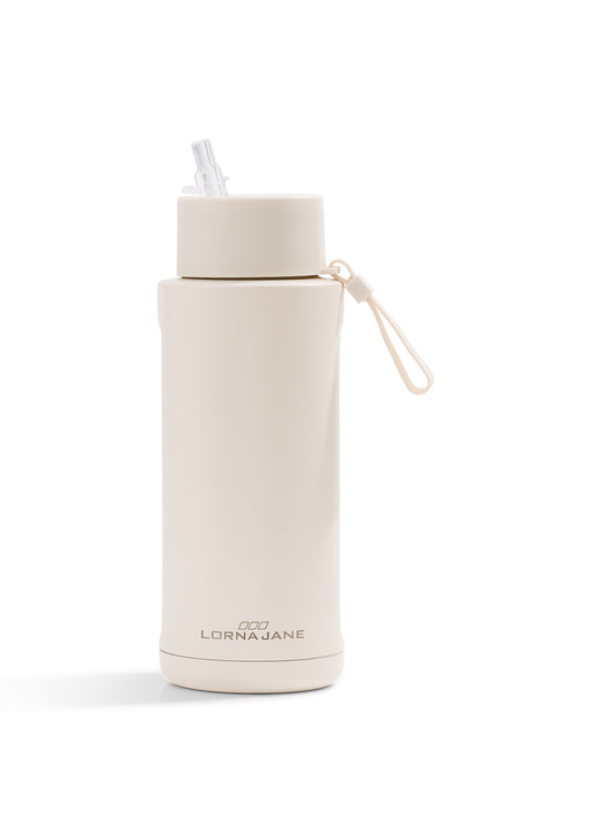 Lorna Jane Essential 1L Insulated Water Bottle - Ivory