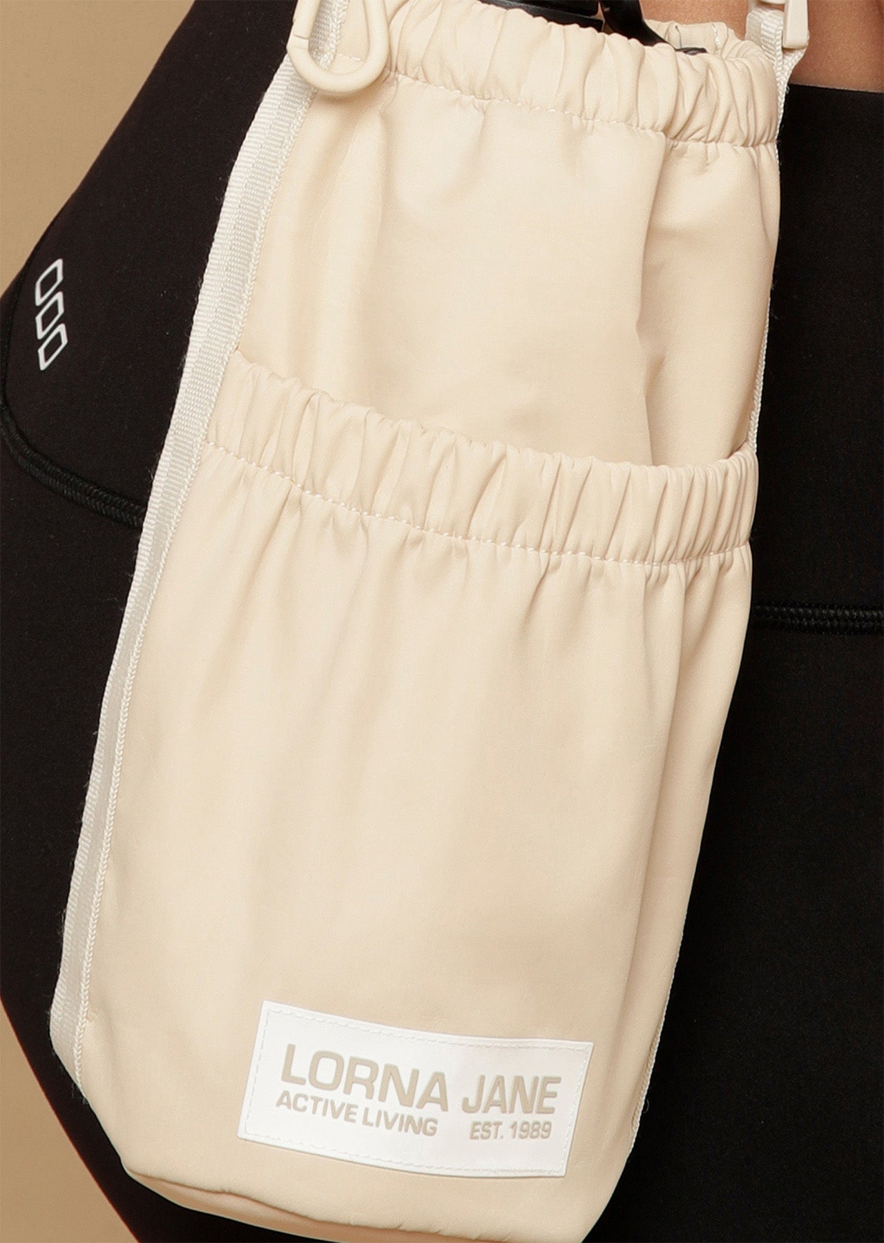 Lorna Jane Cross Body Drink Bottle Bag - Neutral