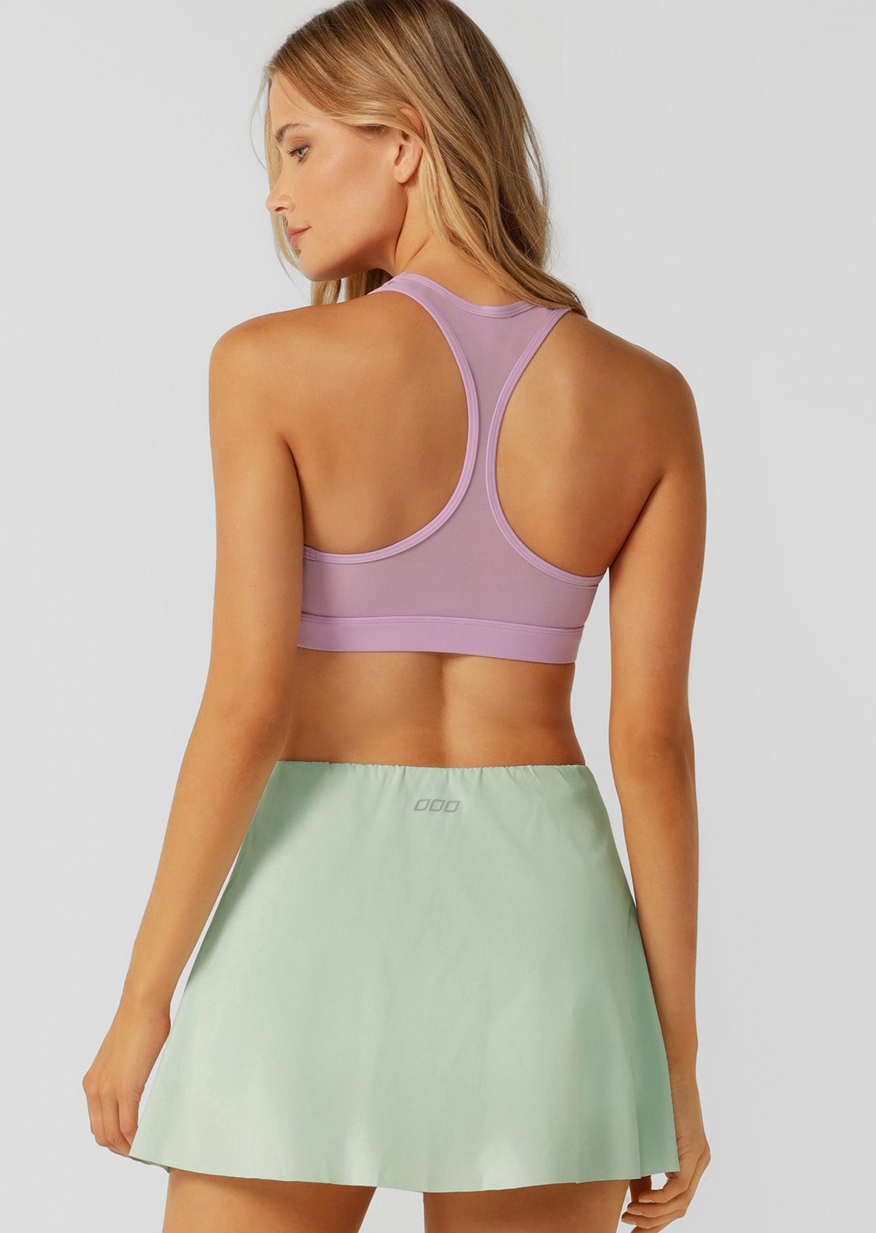 Lorna Jane Skinny Iconic Comfort Sports Bra - Soft Lilac