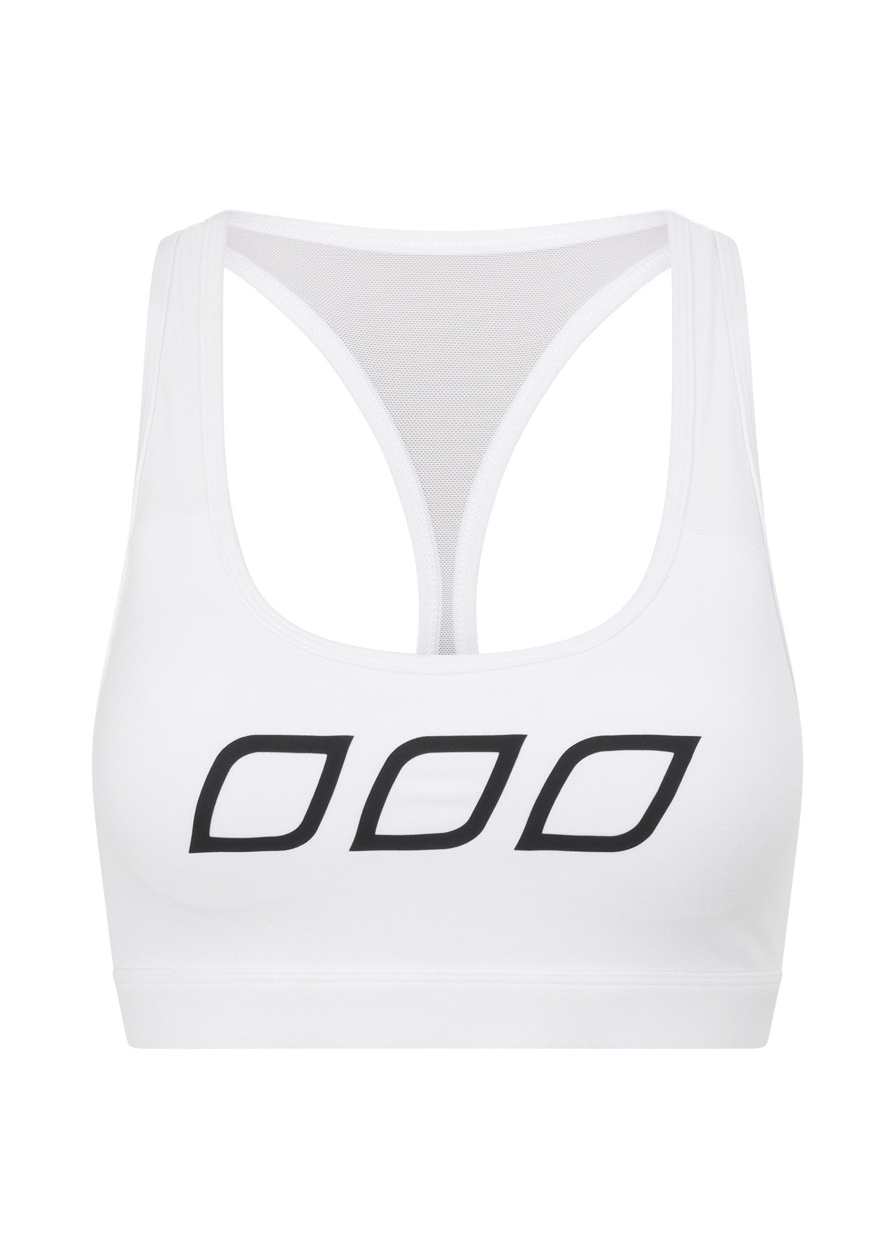 Lorna Jane Skinny Iconic Comfort Sports Bra - White Recycled