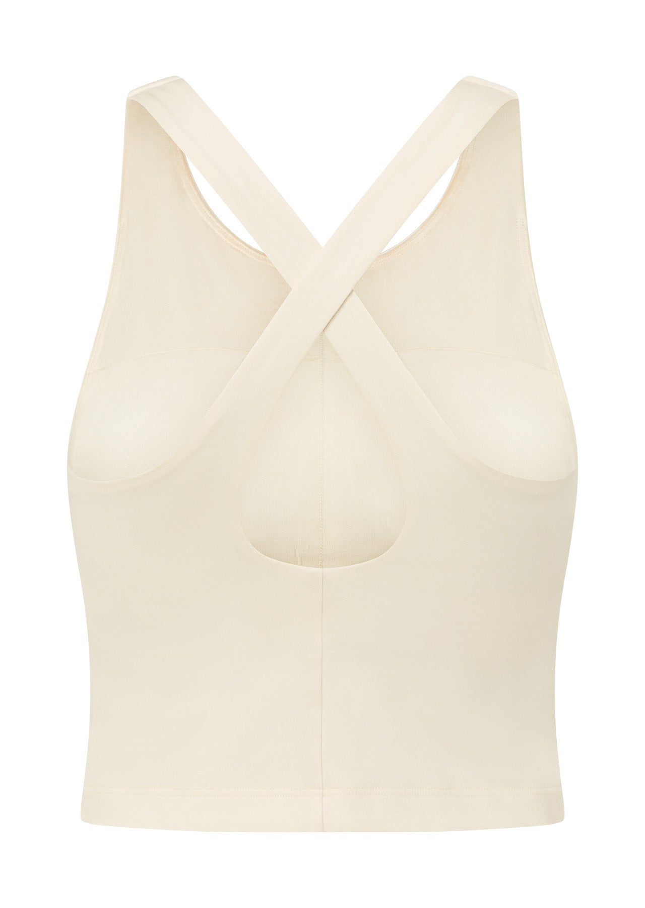 Lorna Jane Flexible Tank Bra Combo - Cream