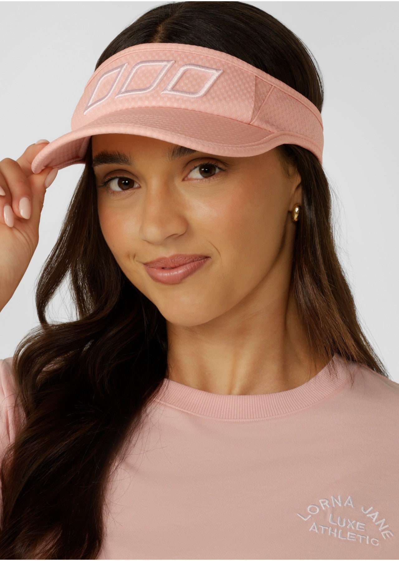 Lorna Jane Ventilation Visor - Wisteria Pink