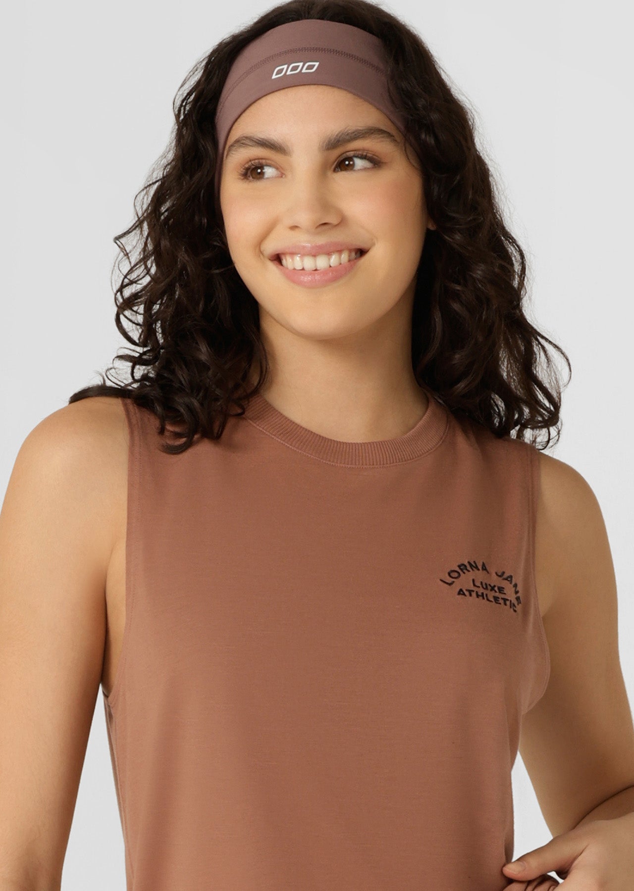 Lorna Jane LJ Active Headband - Stone