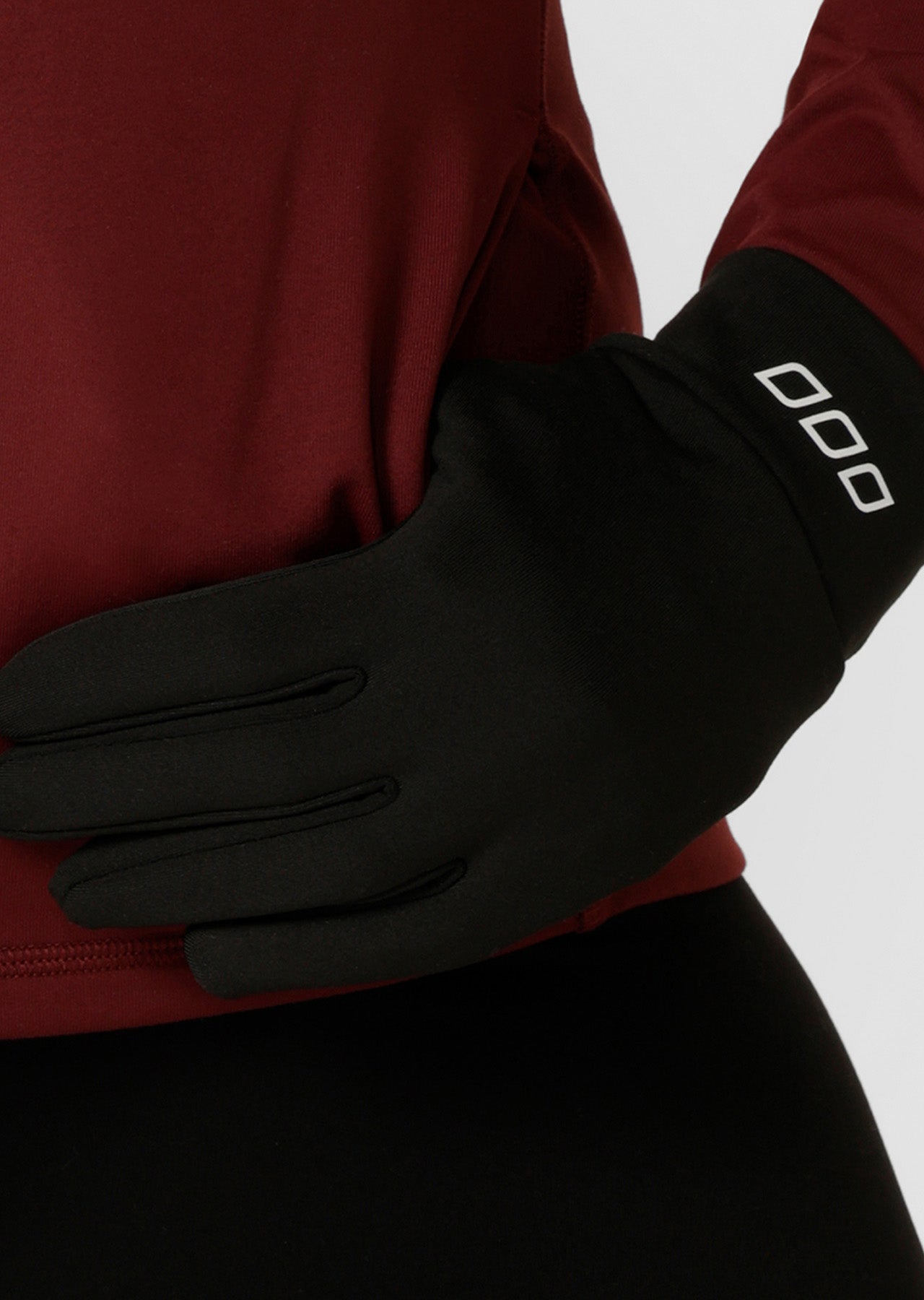 Lorna Jane Thermal Running Gloves - Black