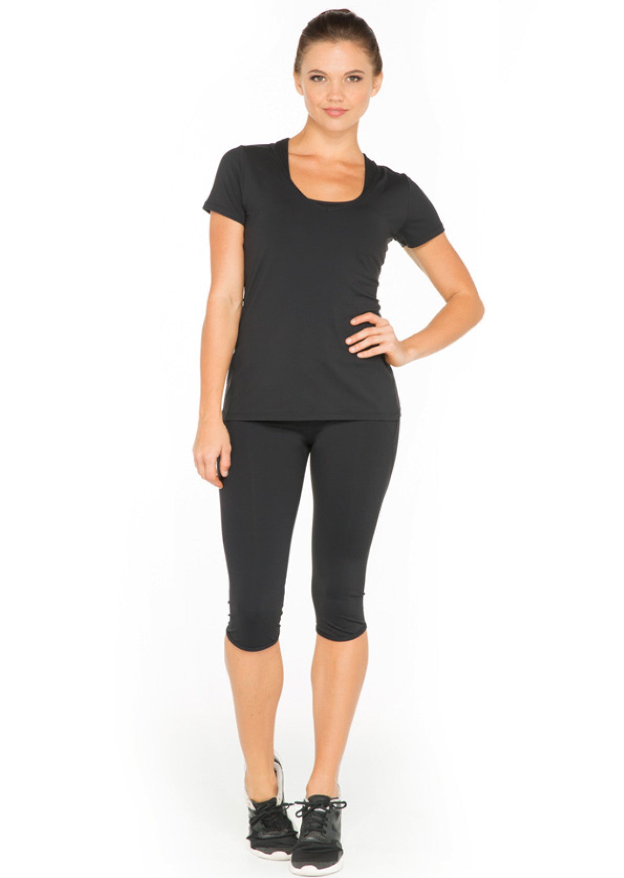 Lorna Jane LJ Excel  T-Shirt - Black