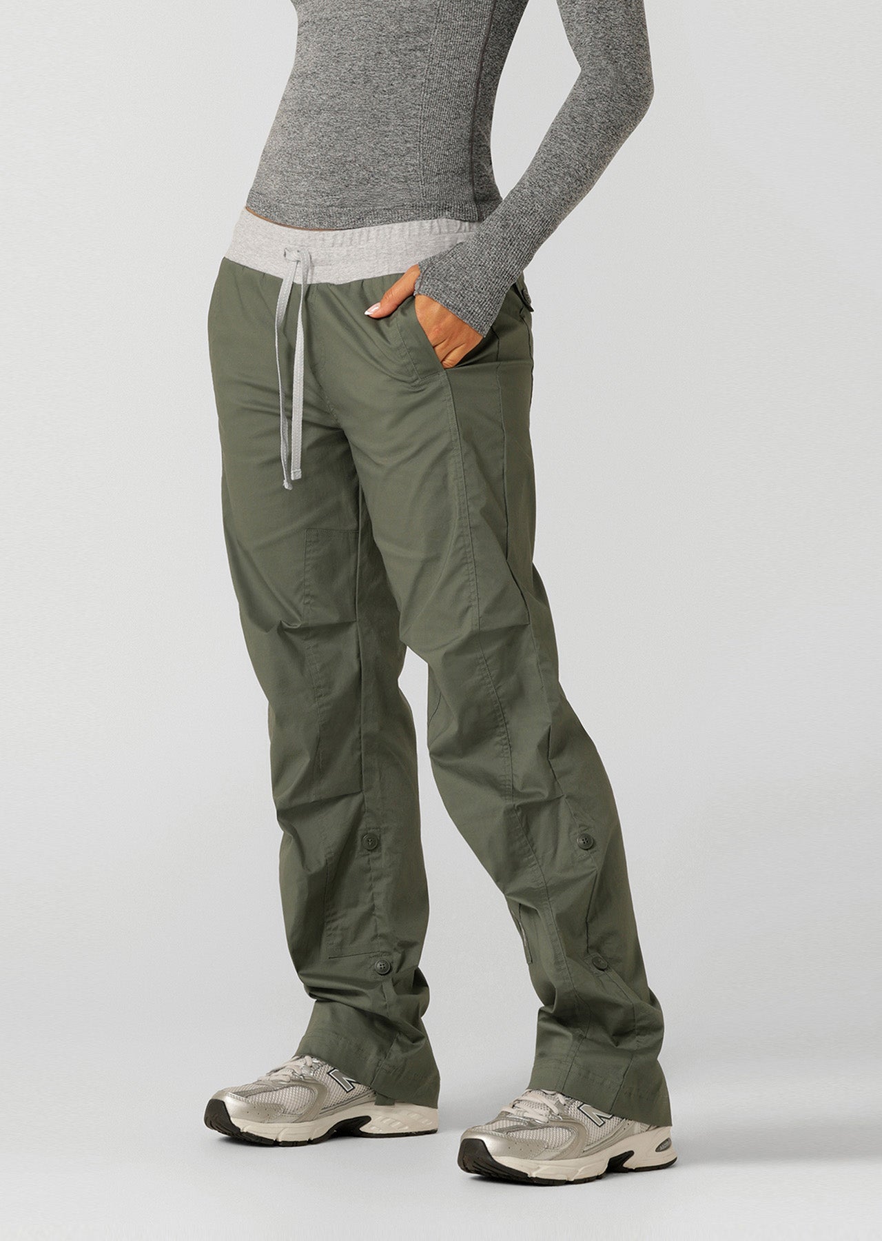 Lorna Jane Flashdance Pants - Agave Green
