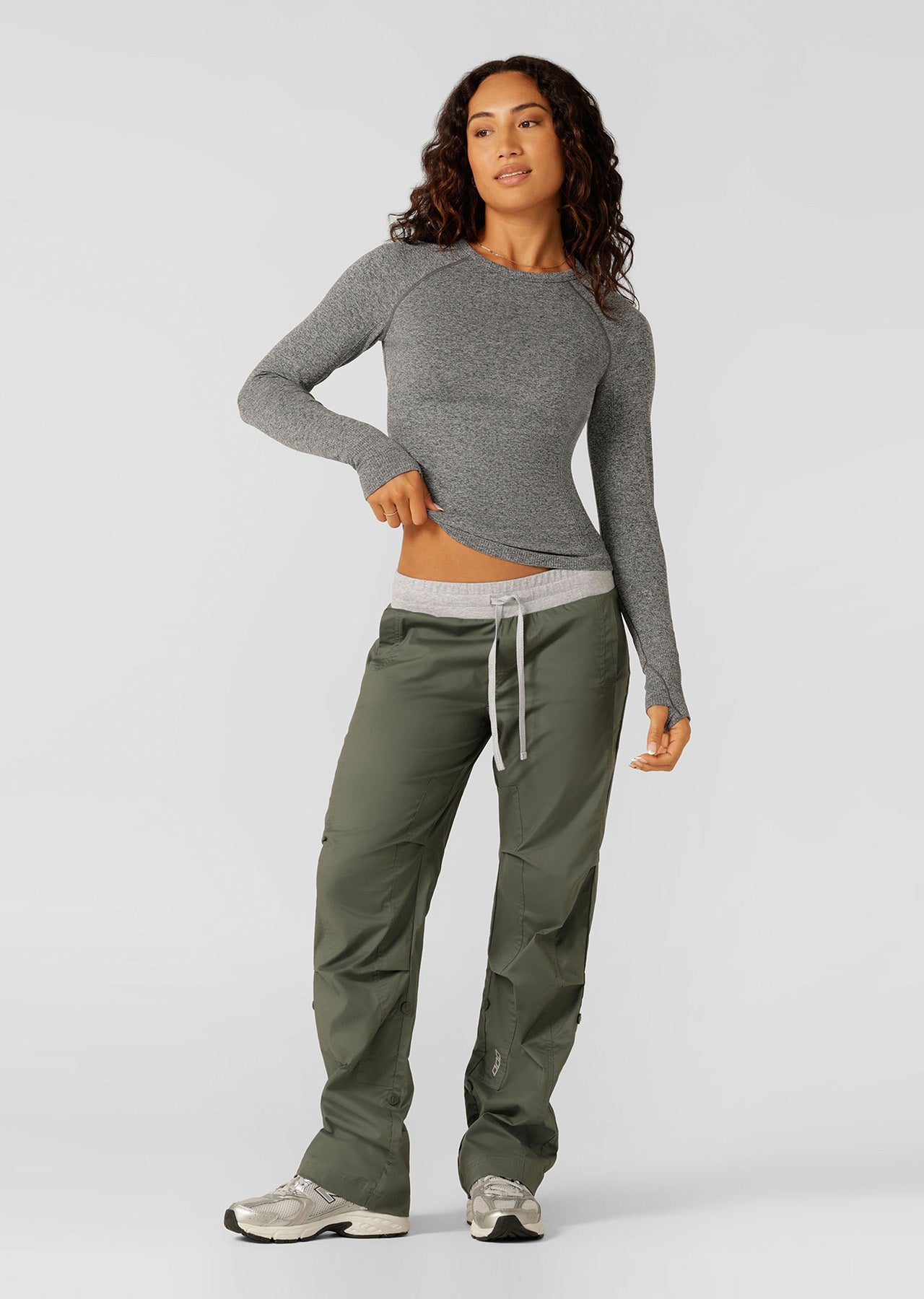 Lorna Jane Flashdance Pants - Agave Green