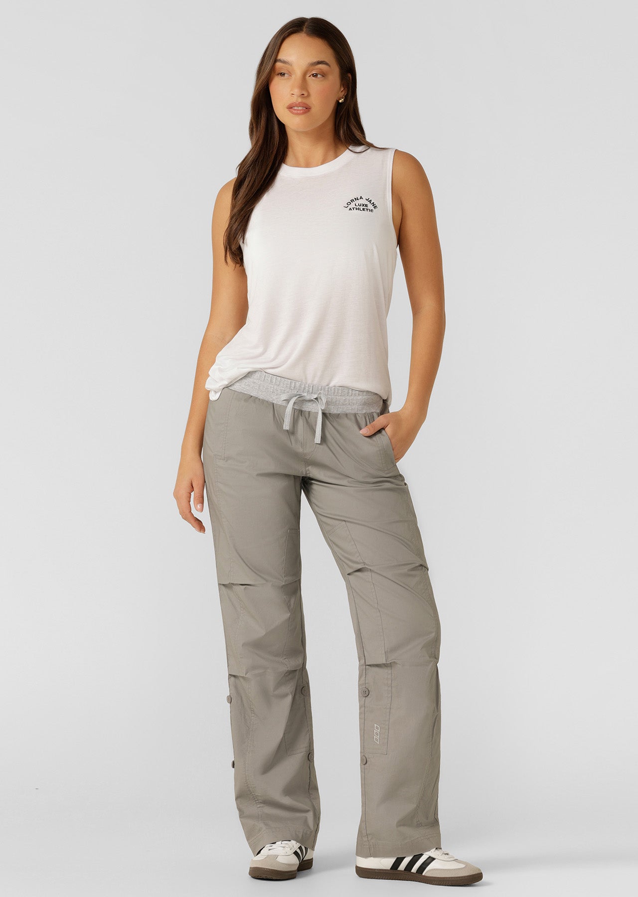 Lorna Jane Flashdance Pants - Ash Grey