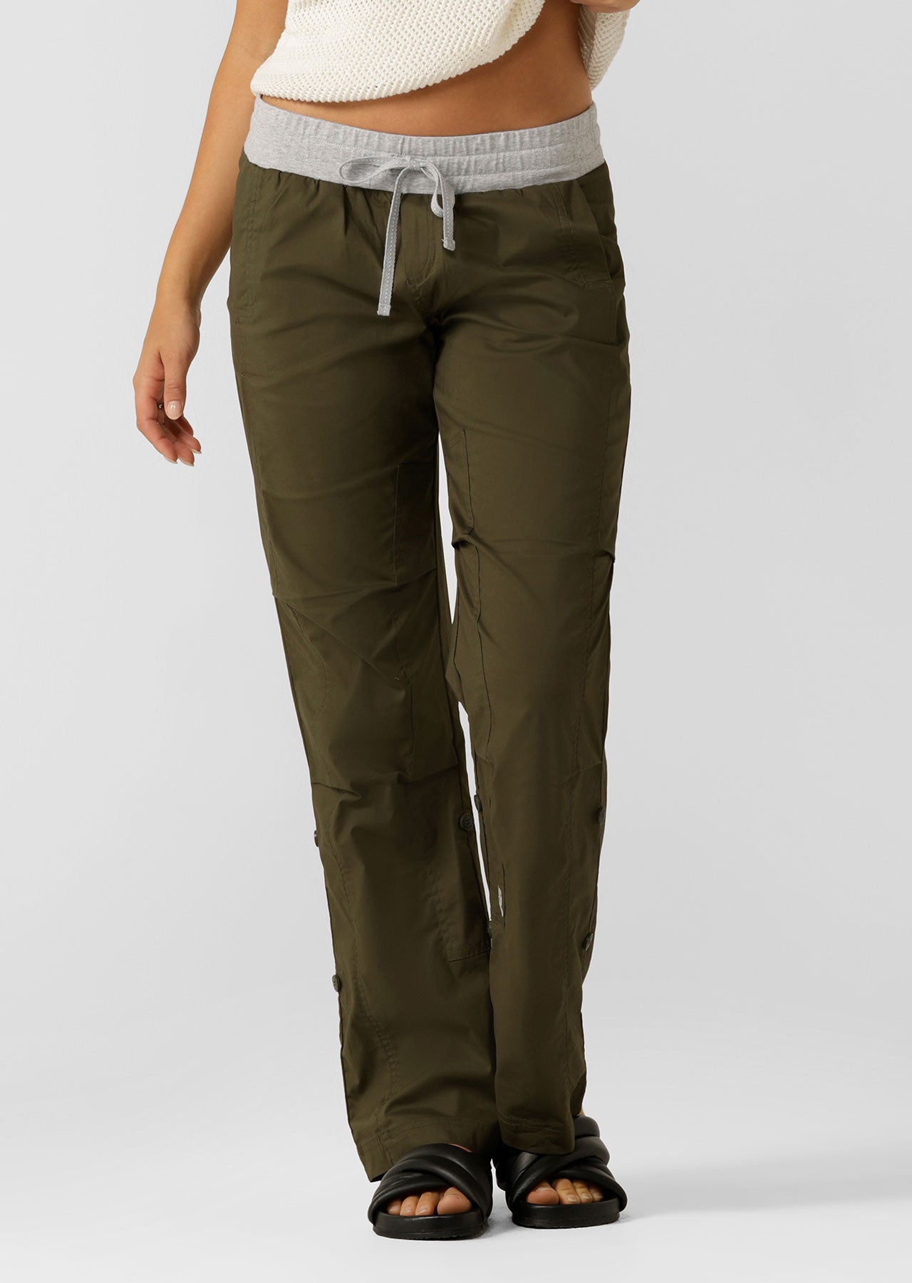 Lorna Jane Flashdance Pants - Dark Luxury Green