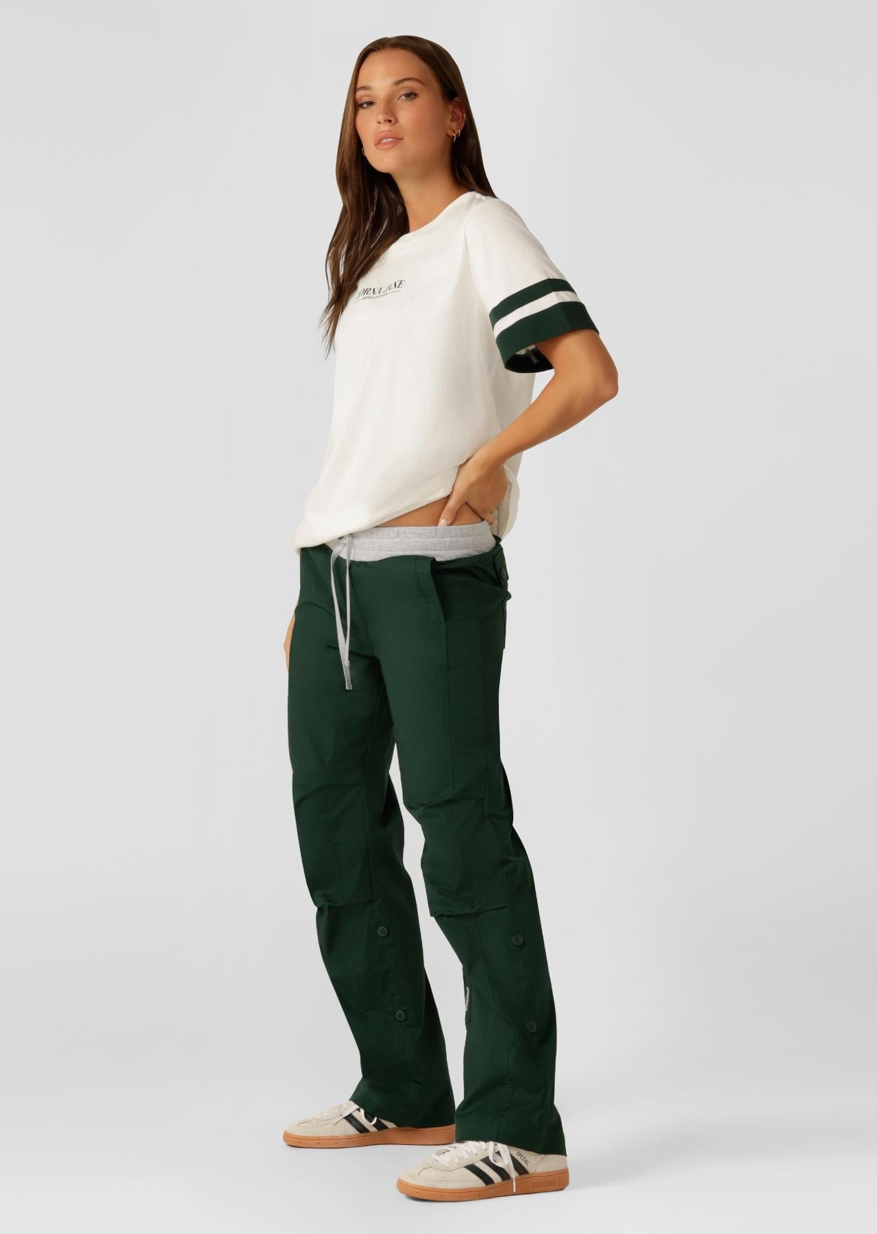 Lorna Jane Flashdance Pants - Dark Green