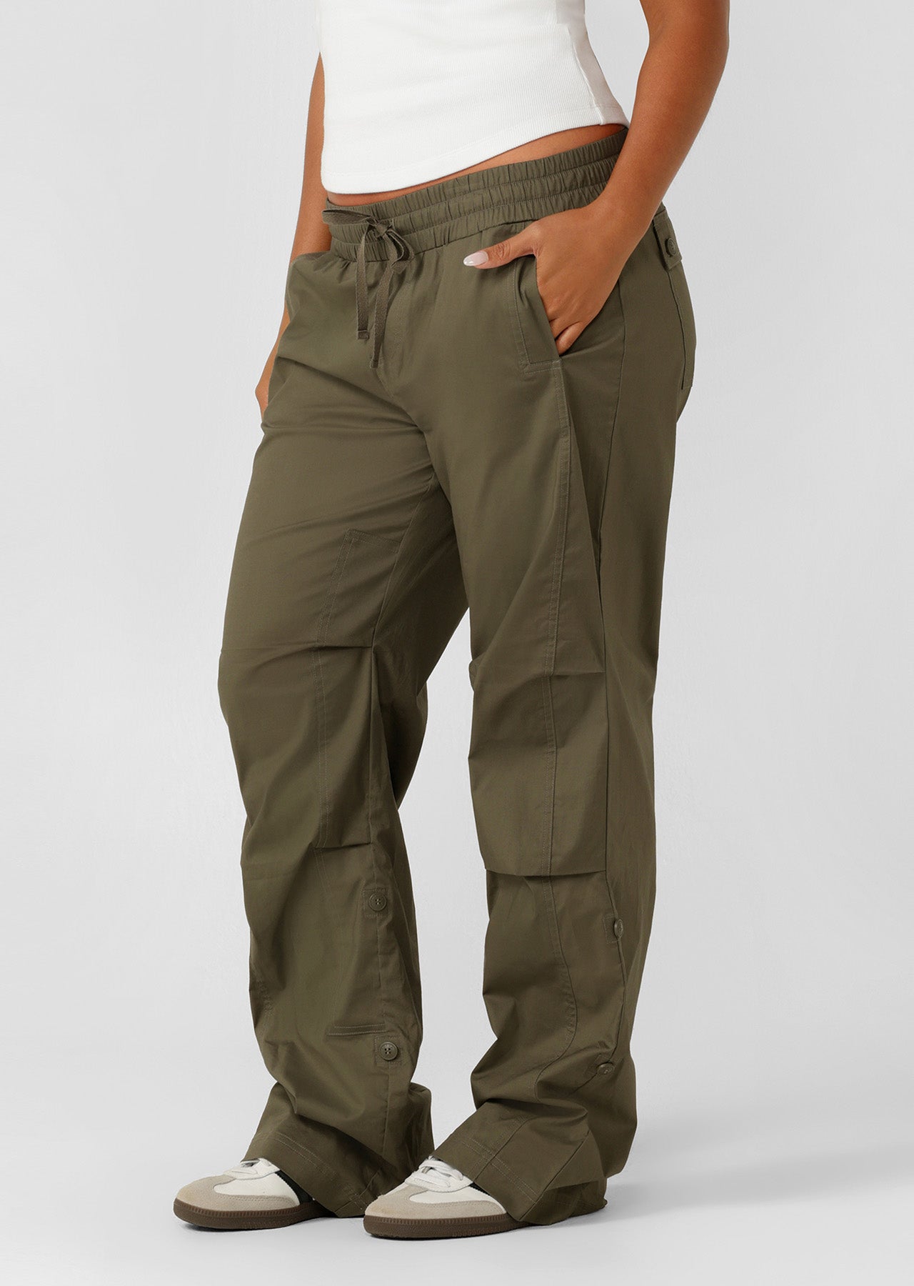 Lorna Jane Flashdance Pants - Khaki Haze