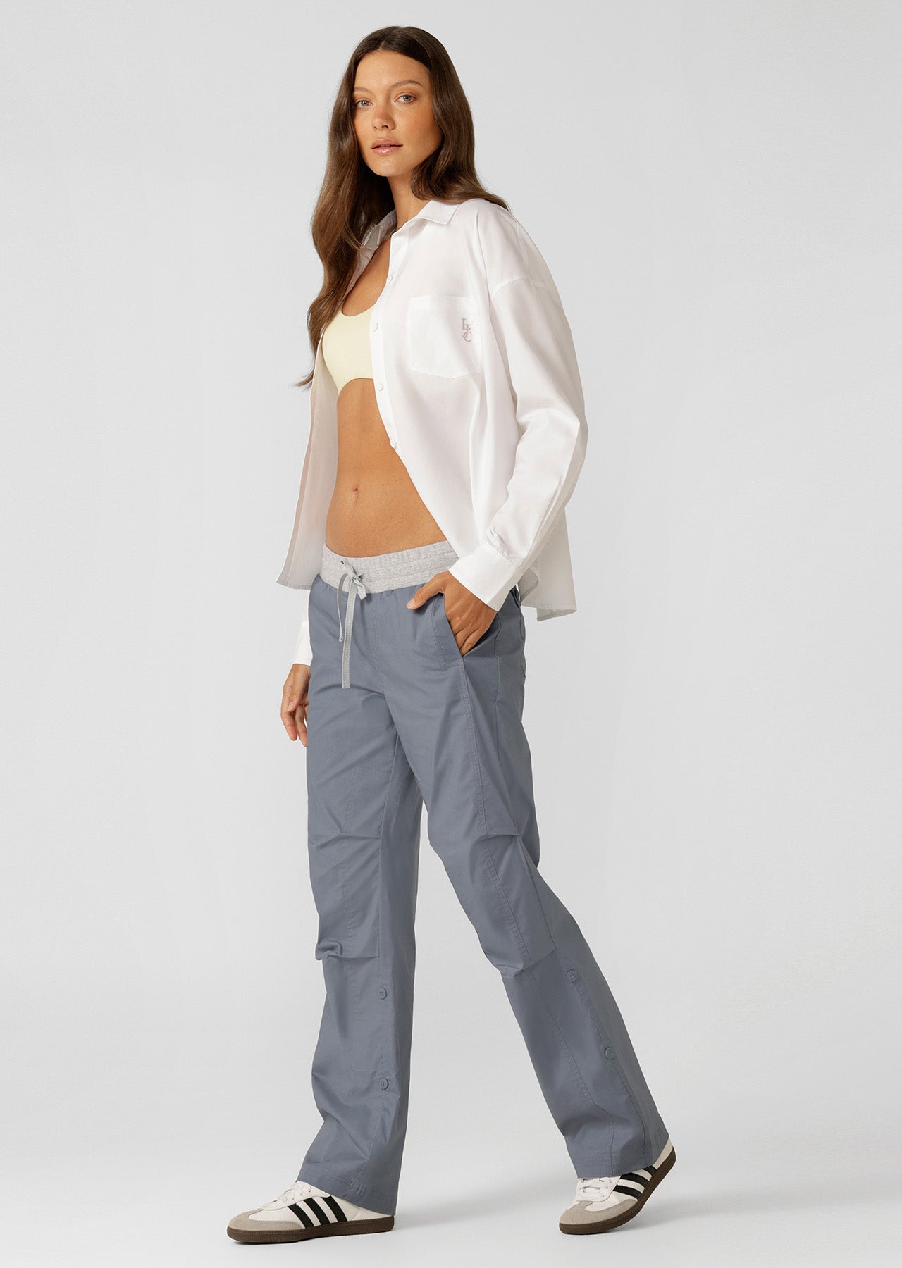 Lorna Jane Flashdance Pants - Powder Grey