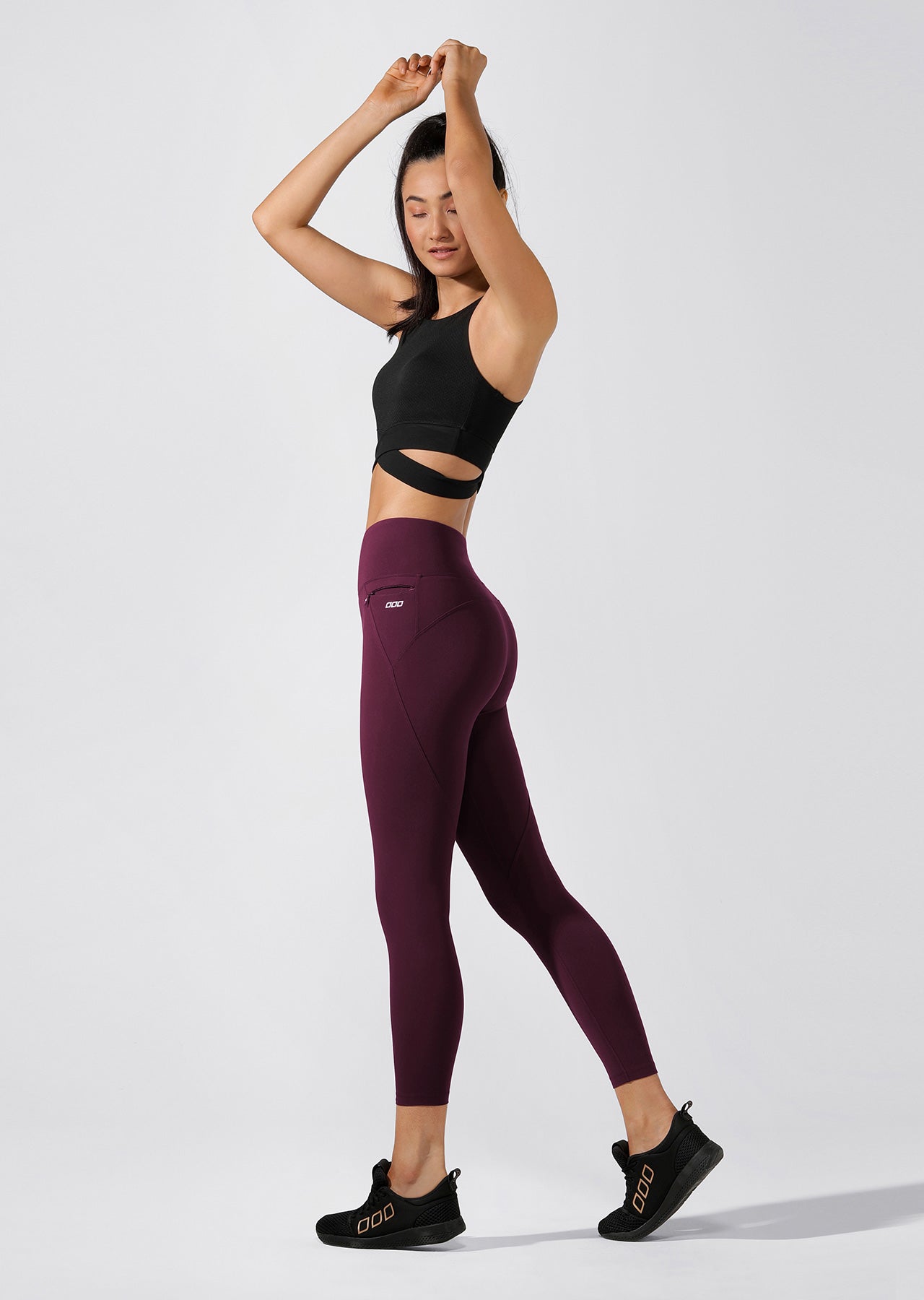 Lorna Jane New Amy Full Length Leggings - Pinot
