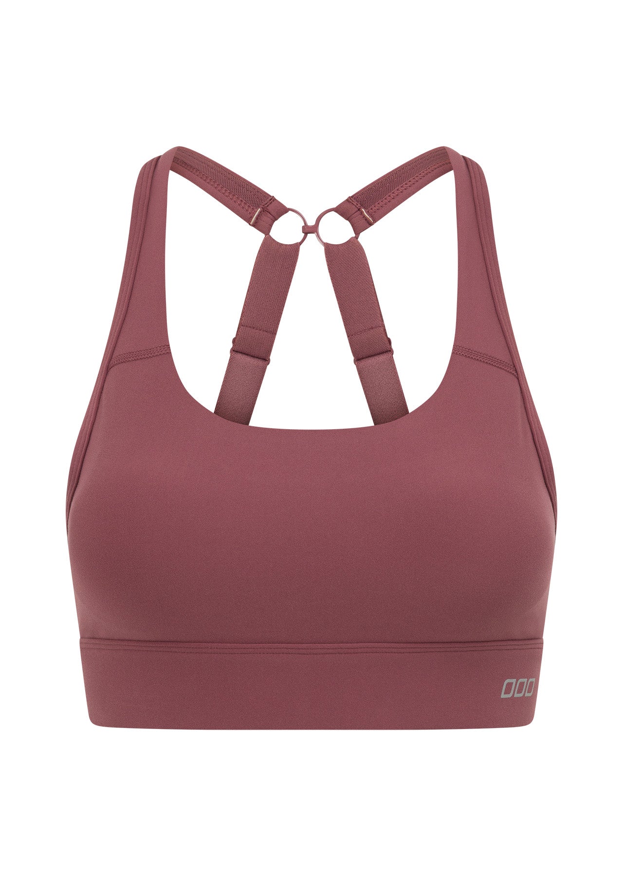 Lorna Jane Amy Maximum Support Sports Bra - Dark Rose Blush