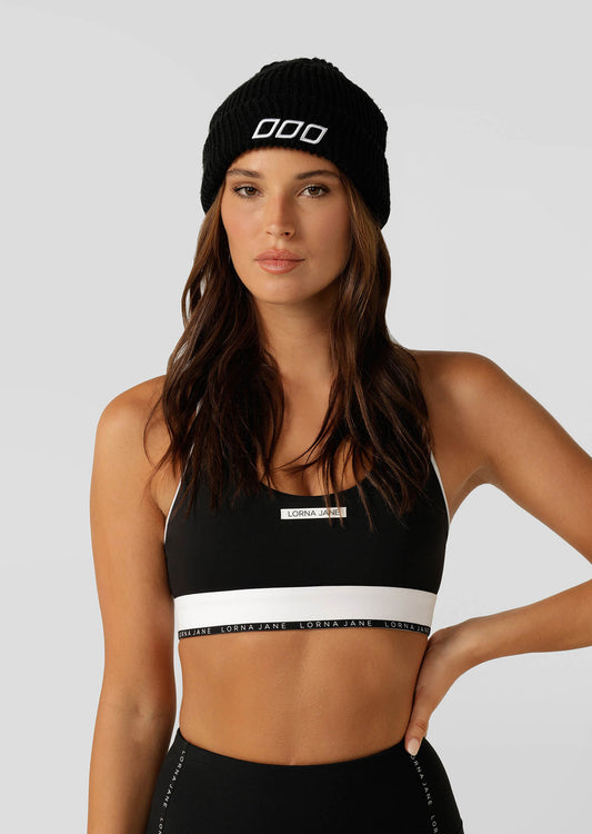Lorna Jane Chill Out Beanie - Black
