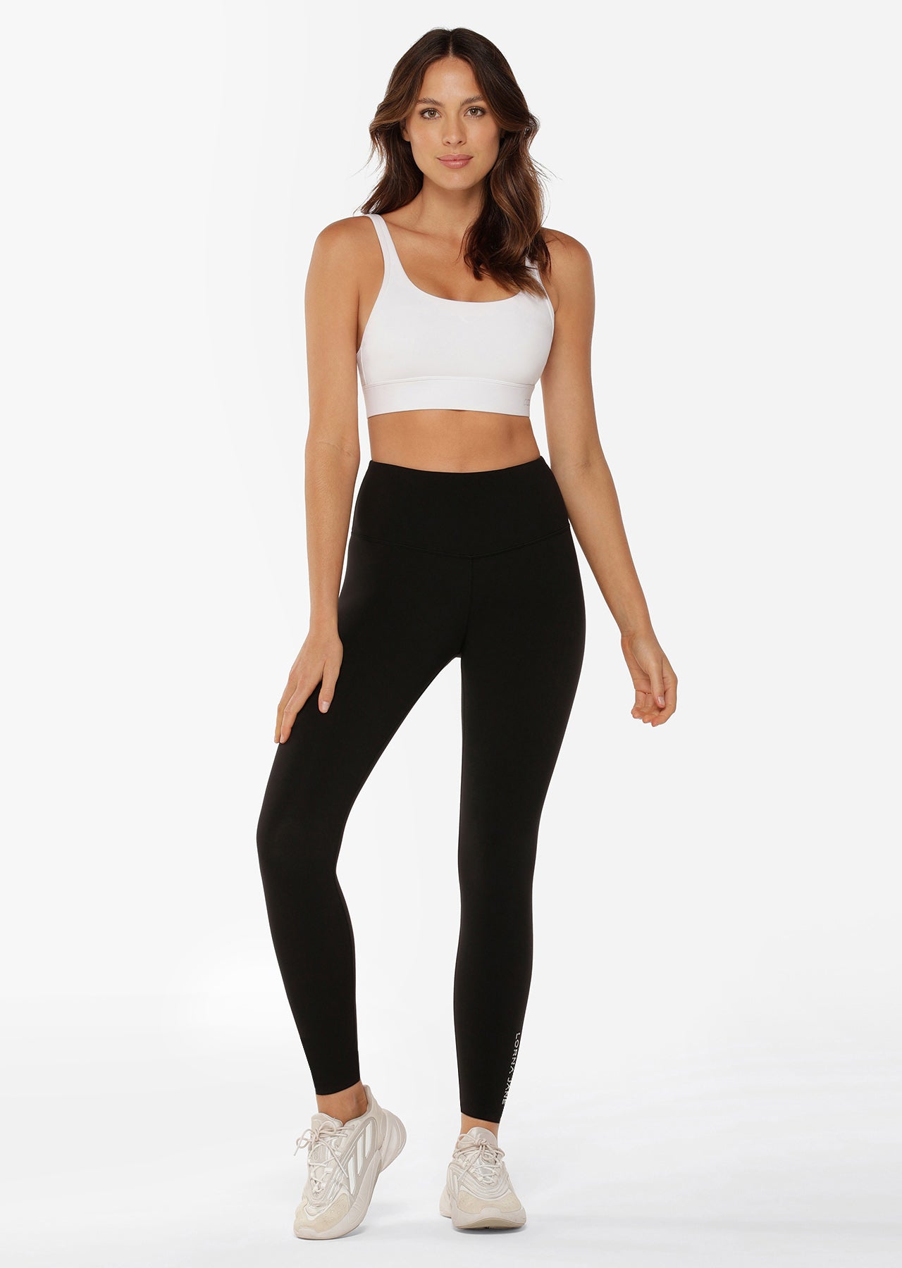 Lorna Jane Lotus Full Length Leggings - Black