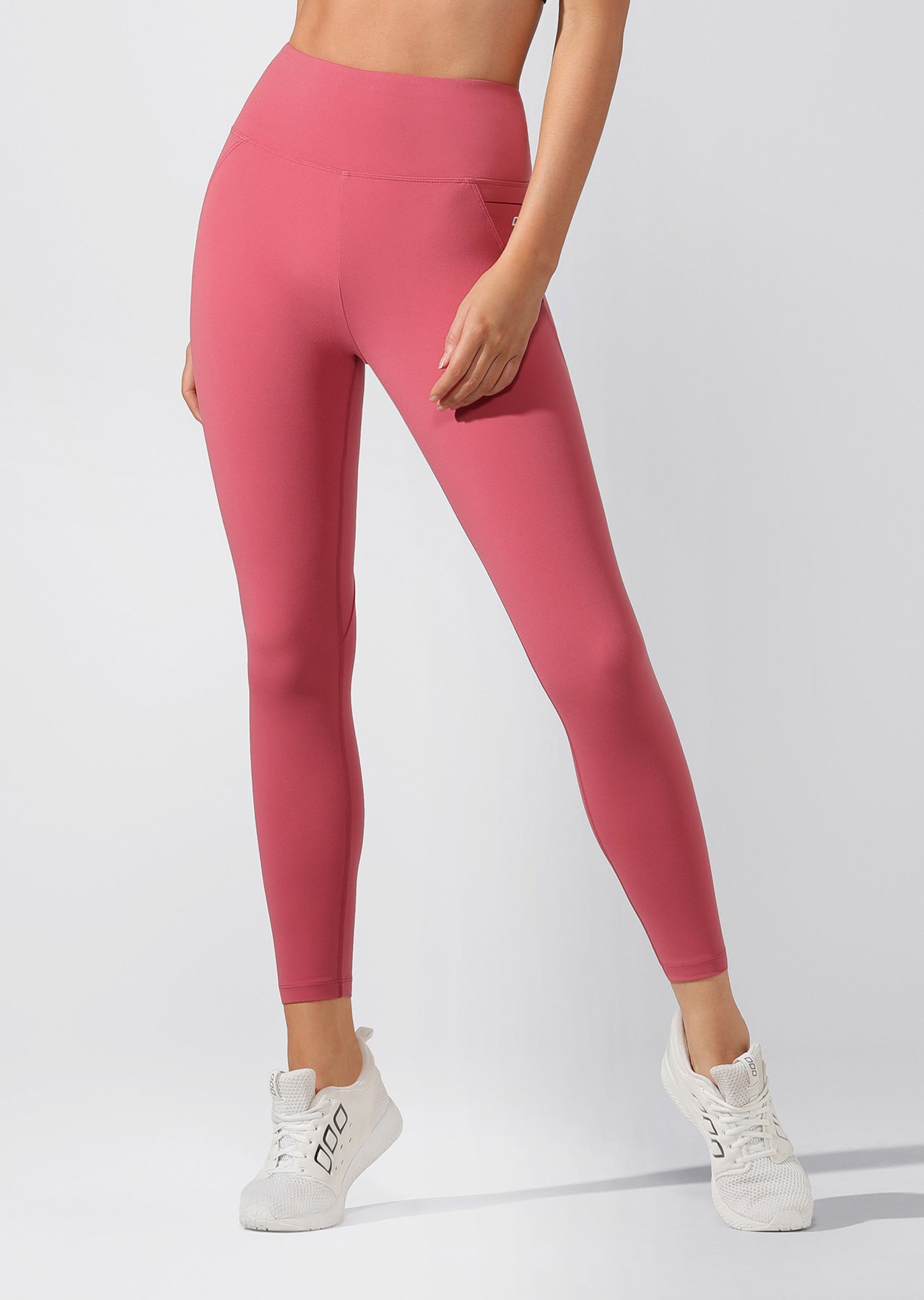 Lorna Jane New Amy Ankle Biter Tight - Raspberry Sorbet