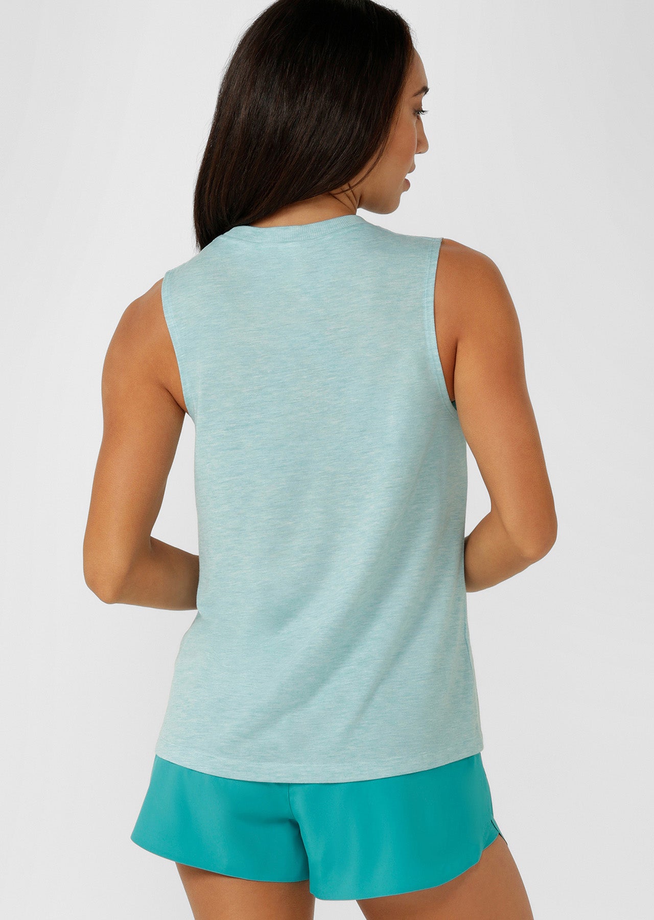 Lorna Jane Lotus Muscle Tank - Maui Marl