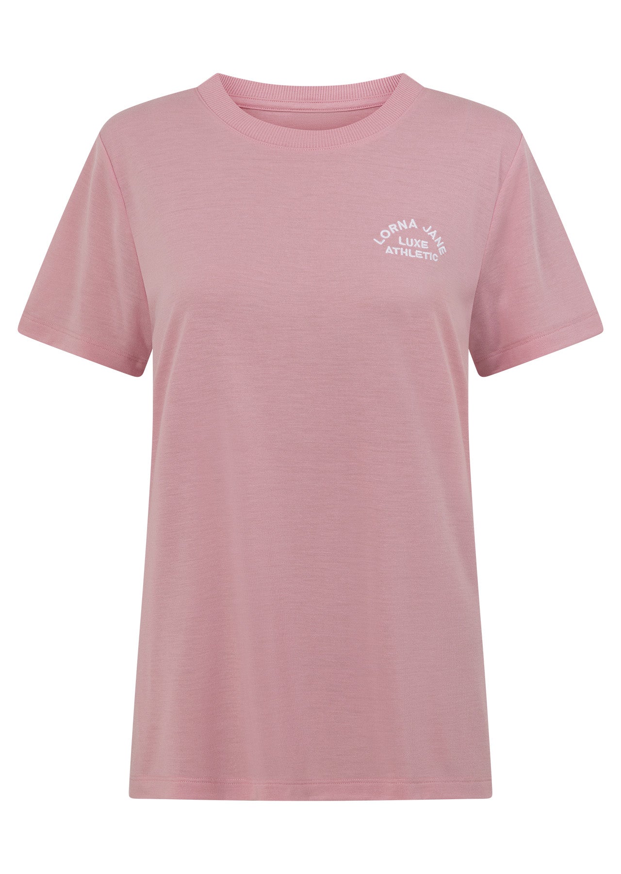Lorna Jane Lotus T-Shirt - Dusty Rose