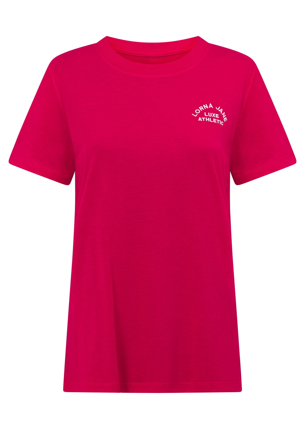 Lorna Jane Lotus T-Shirt - Vivid Pink