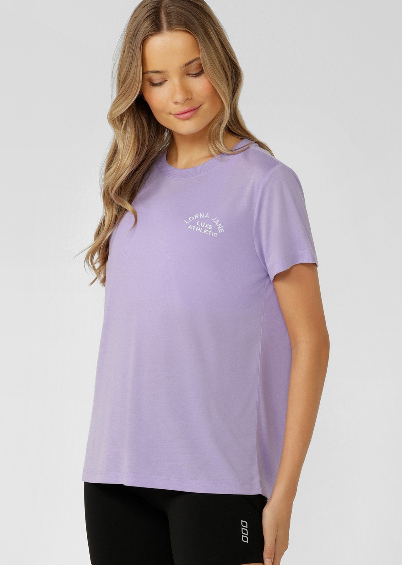 Lorna Jane Lotus T-Shirt - Violet Lilac