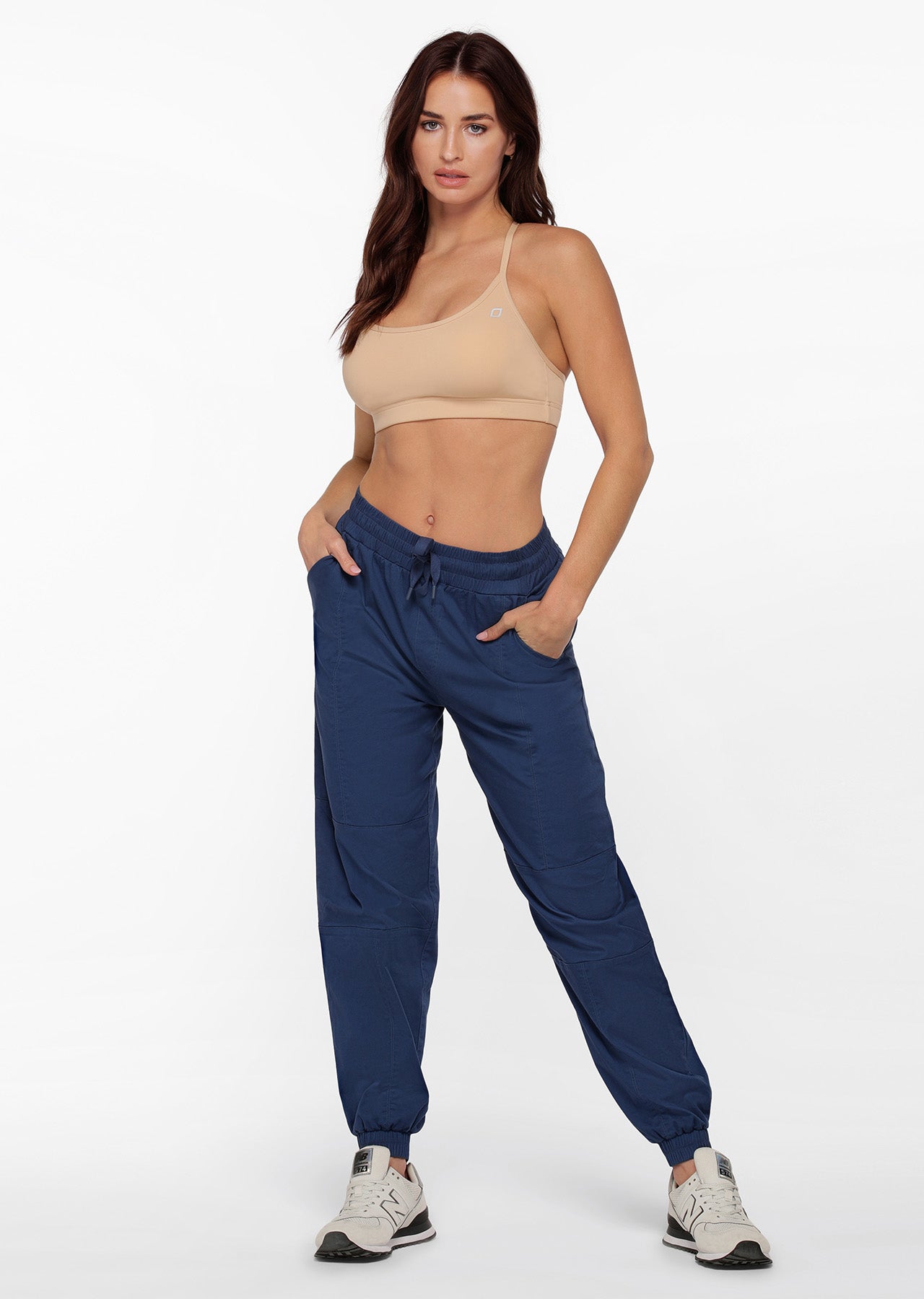 Lorna Jane Relaxed Flashy Full Length Pants - Indigo