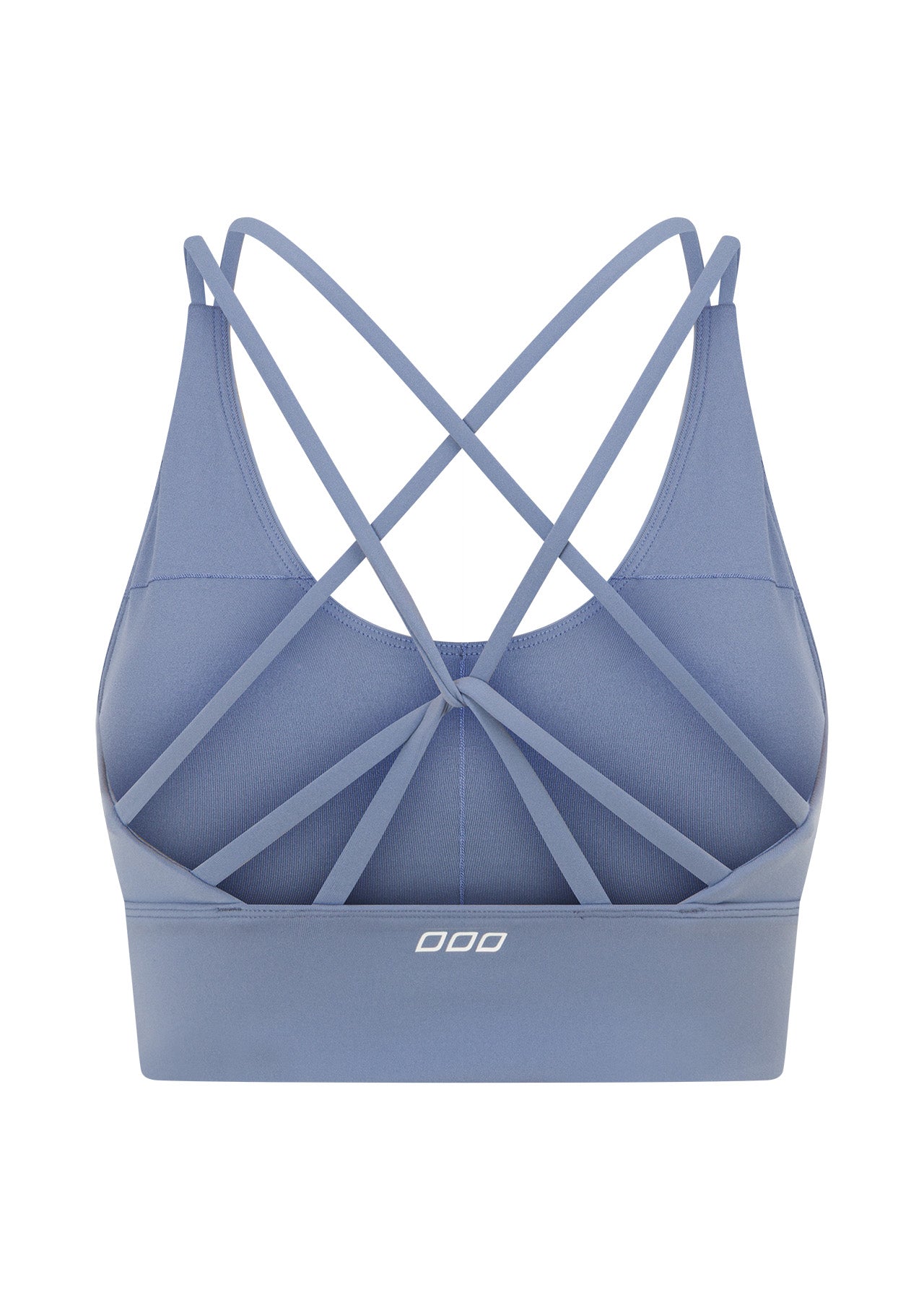 Lorna Jane Lotus Longline Sports Bra - Gravity Grey