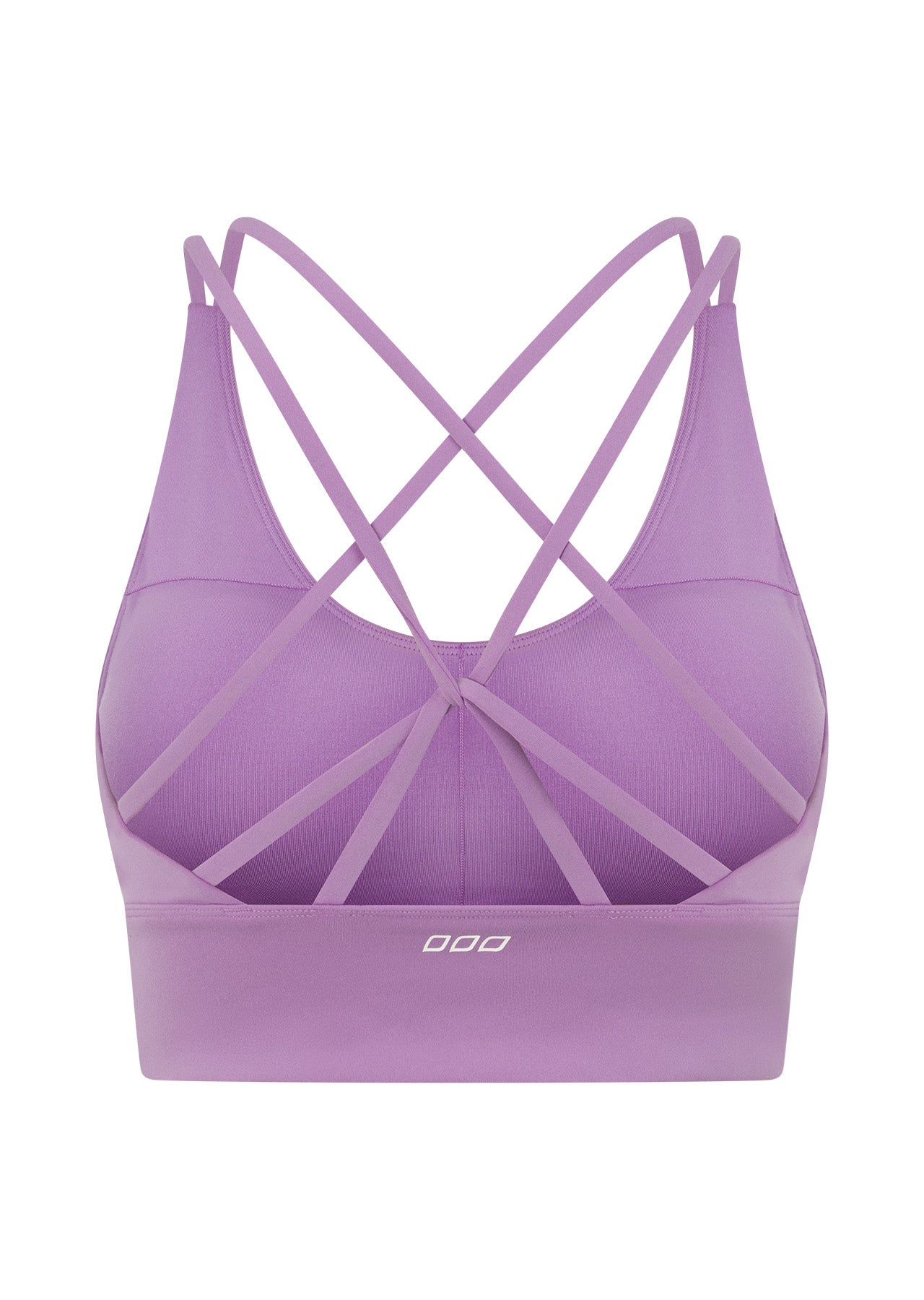 Lorna Jane Lotus Longline Sports Bra - Paisley Purple