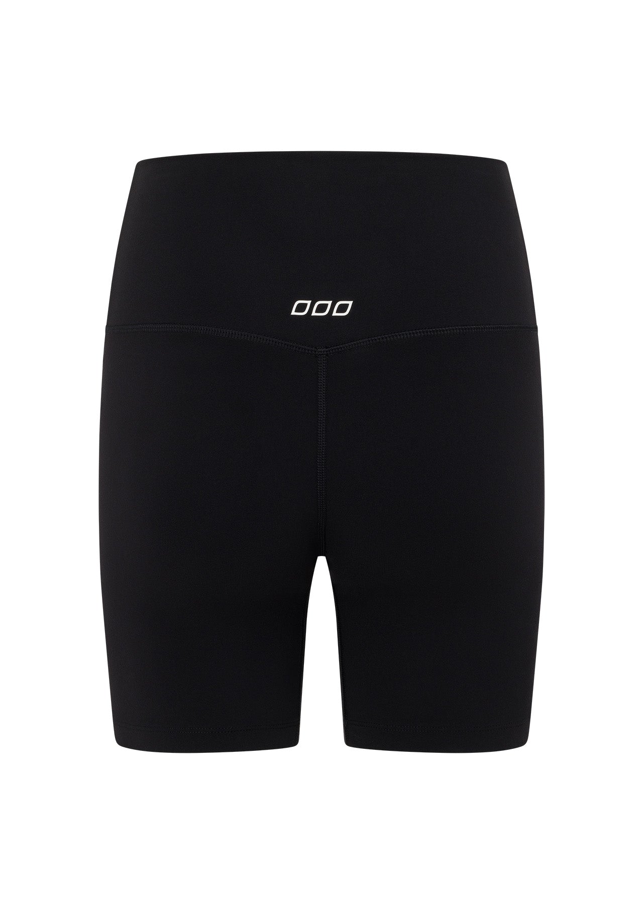 Lorna Jane Hi-Fold Lotus 16cm Bike Shorts - Black