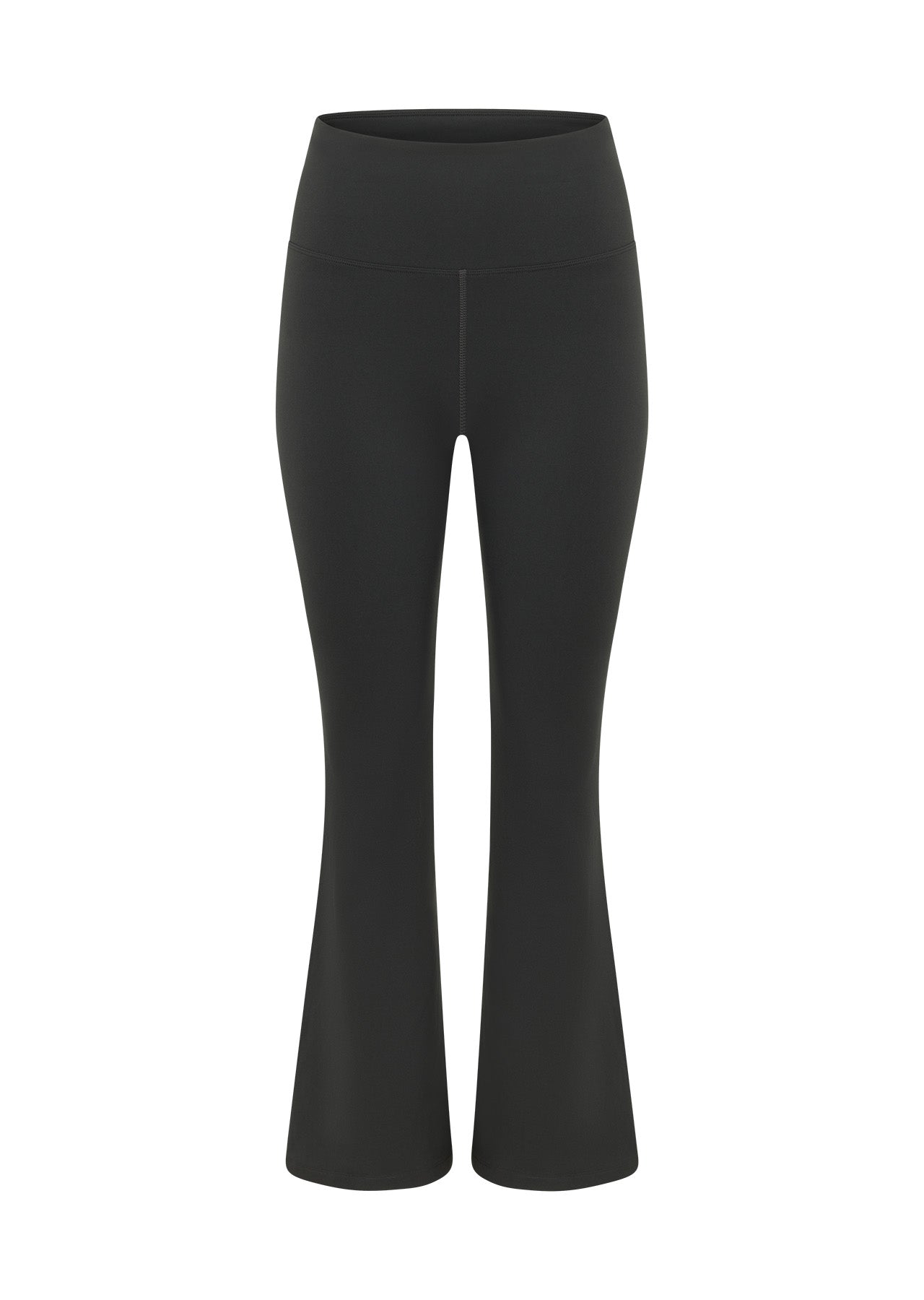 Lorna Jane Lotus Flared Leggings - Dark Titanium