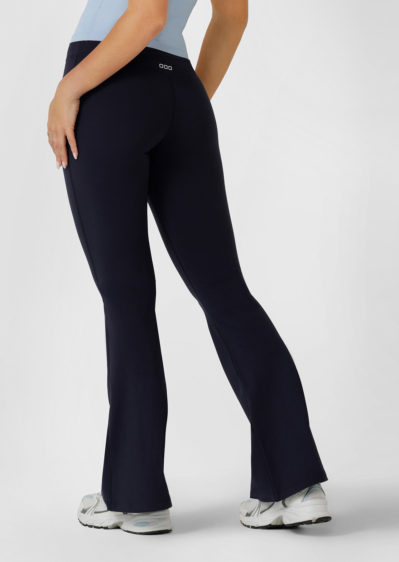 Lorna Jane Lotus Flared Leggings - Oxford Navy