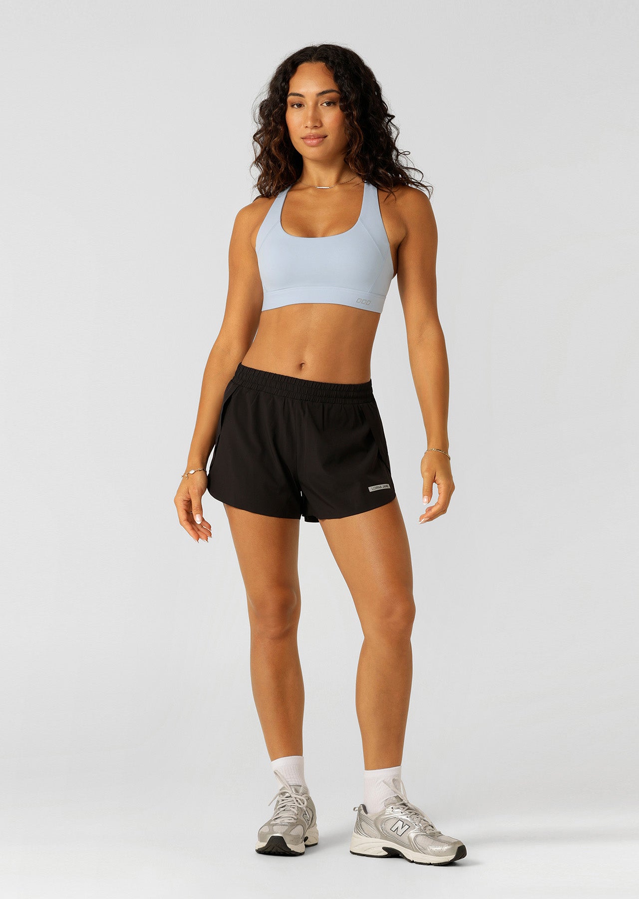Lorna Jane Lightspeed Phone Pocket Run Shorts - Black