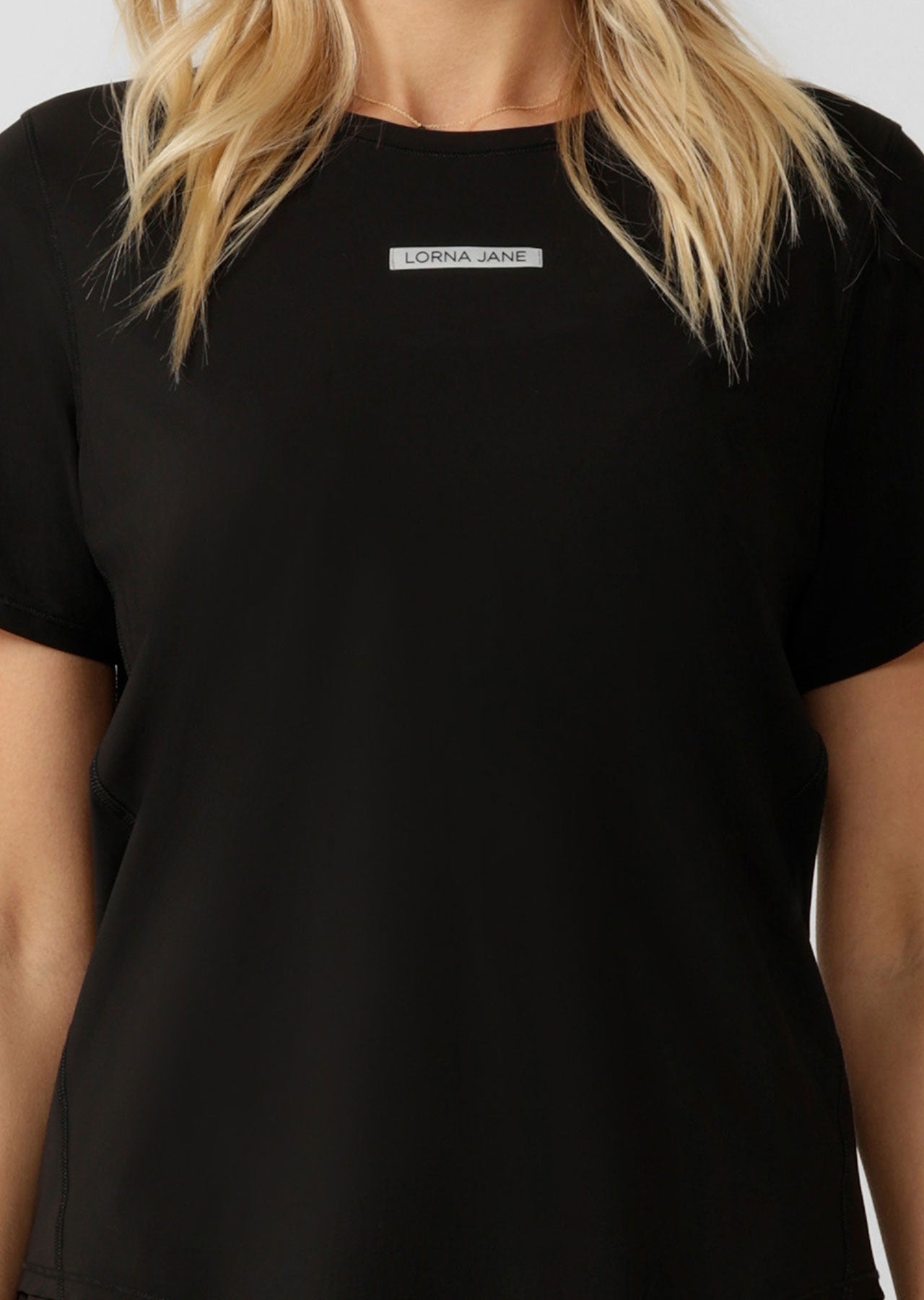 Lorna Jane All Hours Reflective Active Tee - Black