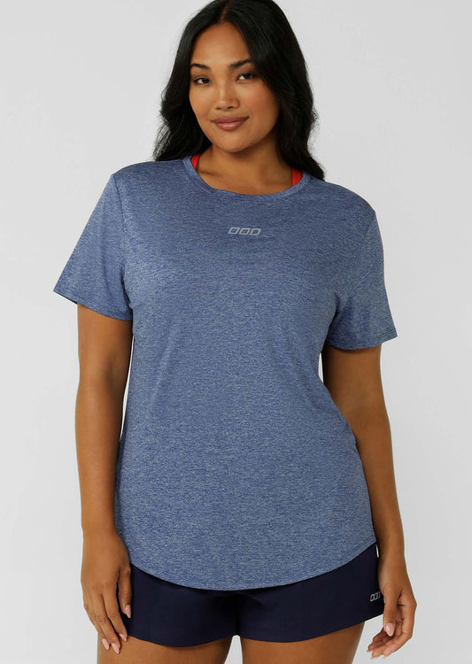 Lorna Jane Amy Dynamic Active T-Shirt - Storm Marl