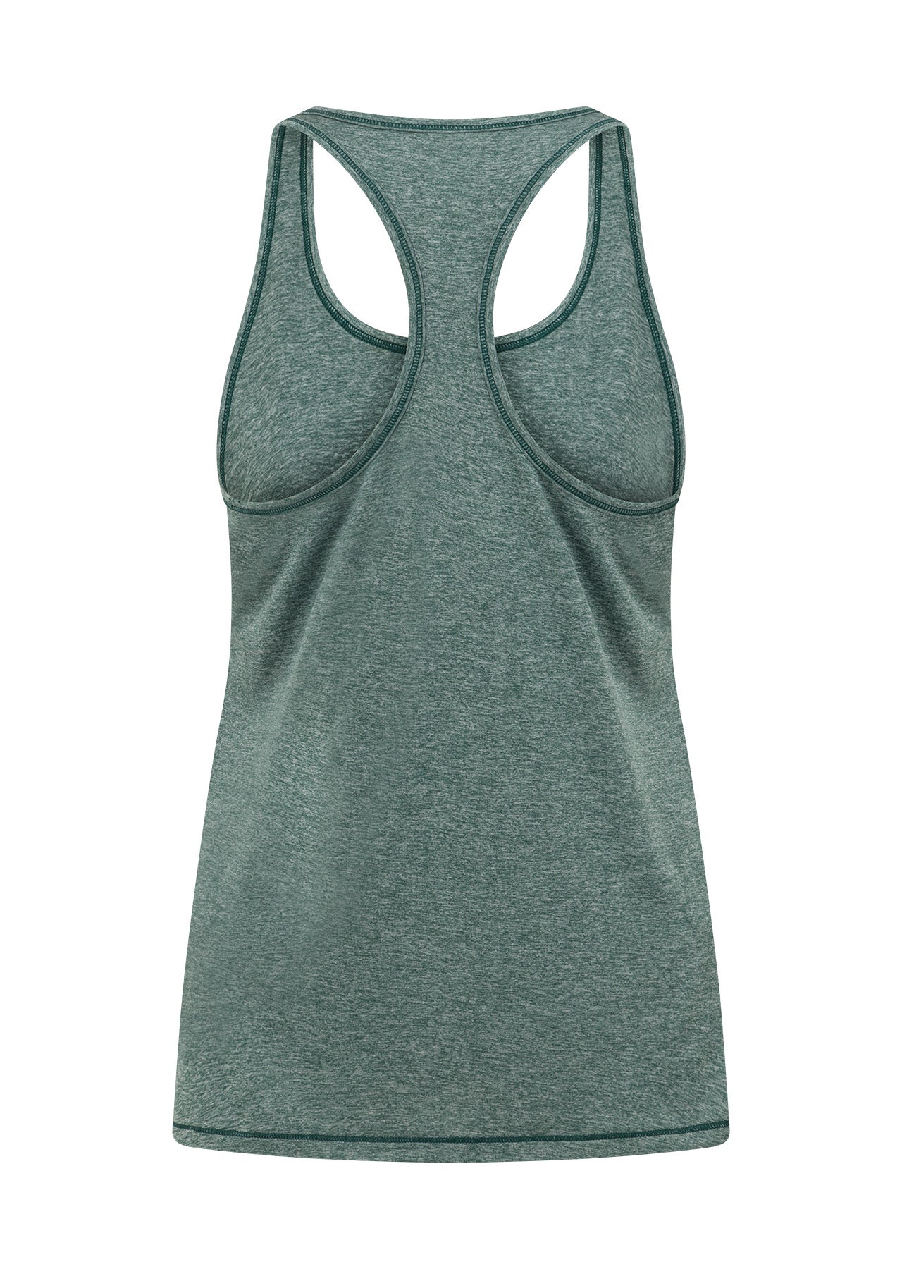 Lorna Jane Amy Dynamic Active Tank - Palmetto Green Marl