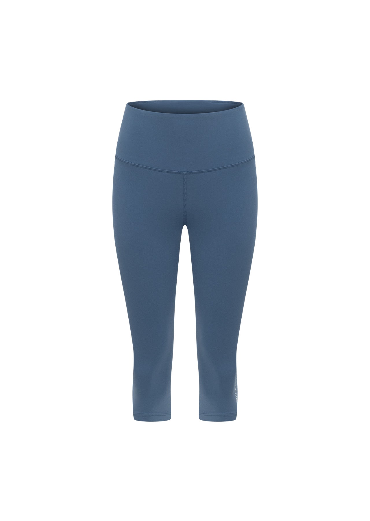 Lorna Jane Lotus No Chafe Phone Pocket 3/4 Leggings - Moonlight Blue