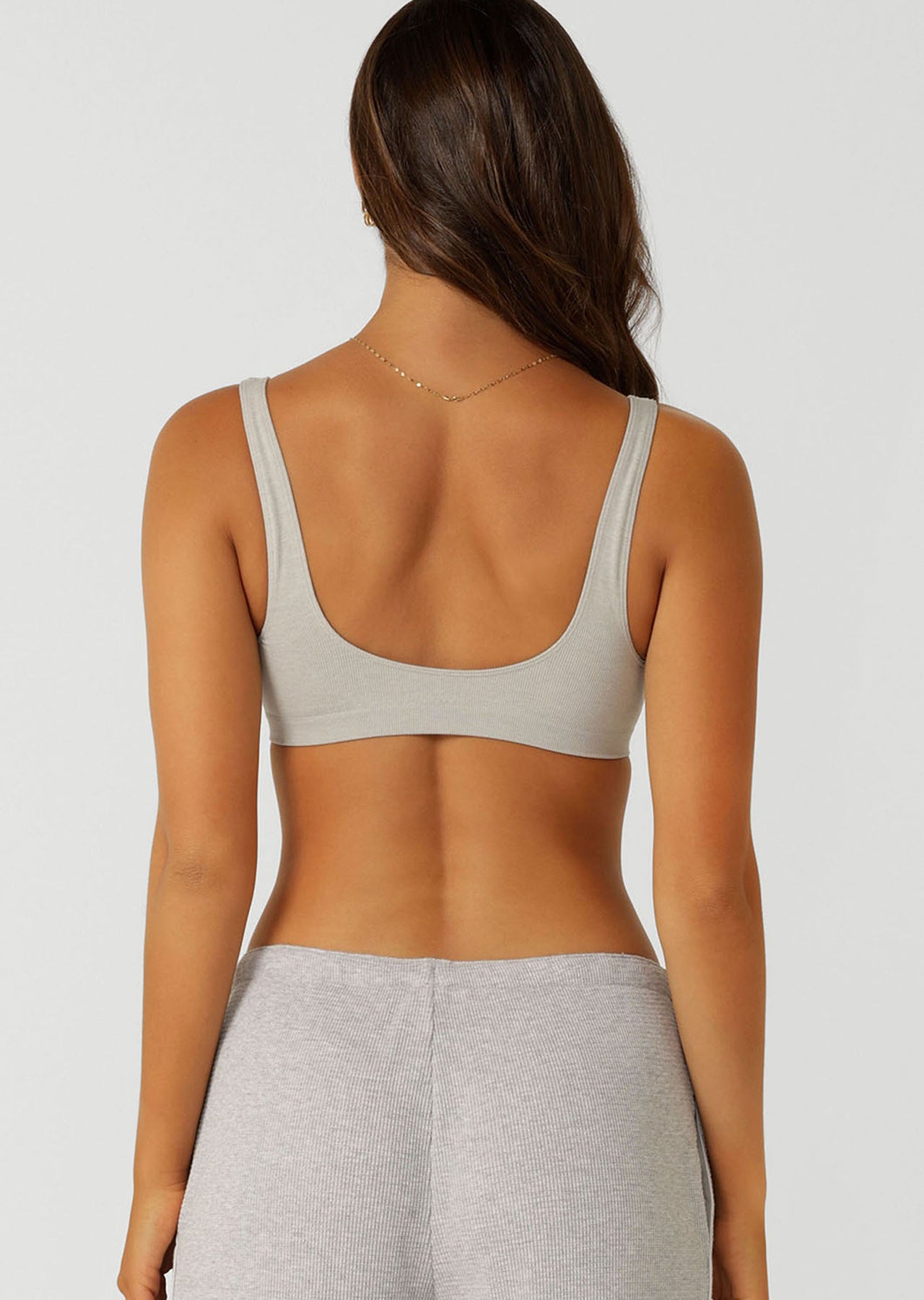 Lorna Jane Seamless Bralette - Grey Marl