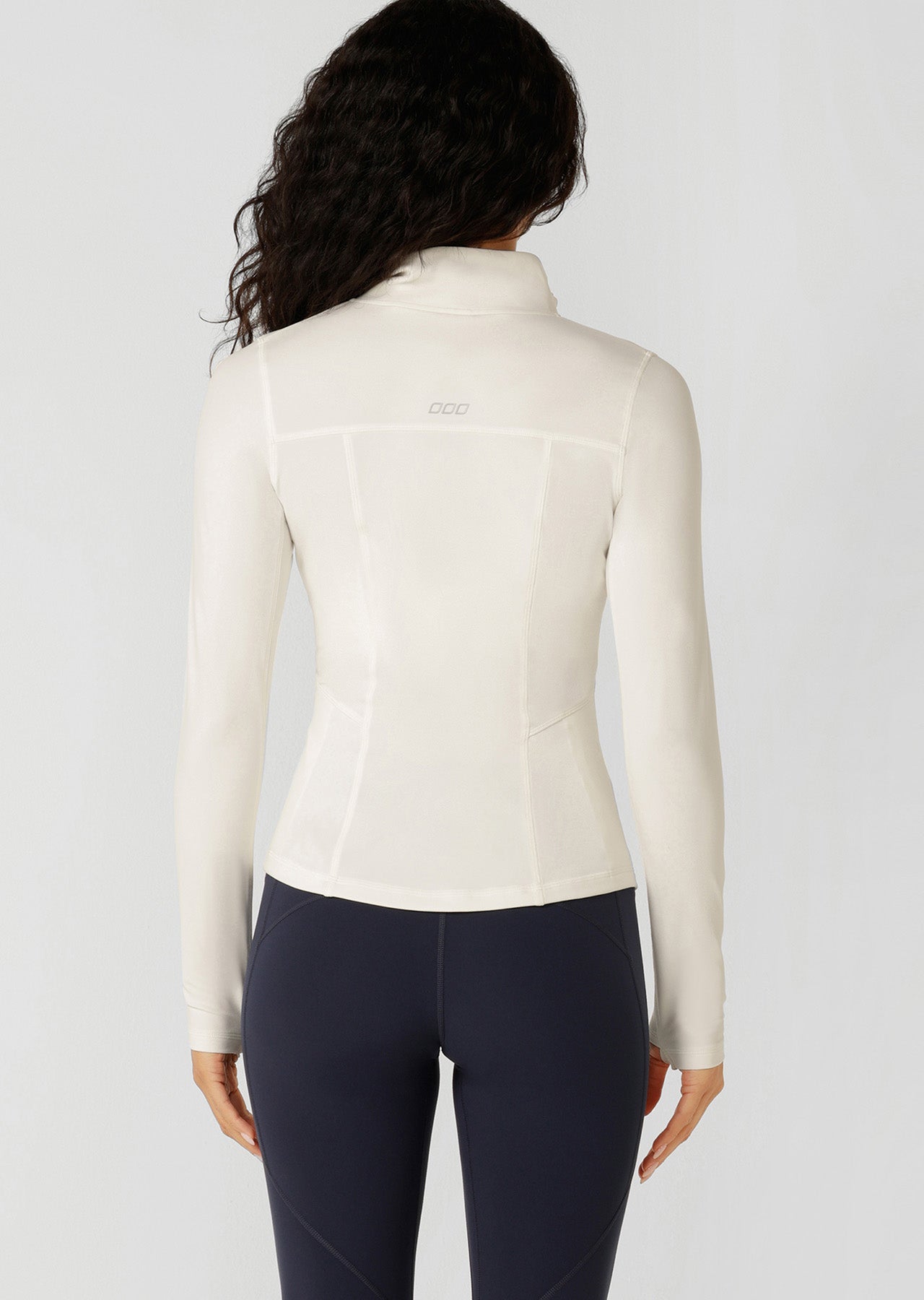Lorna Jane Amy Active Tech Zip Through Jacket - Porcelain