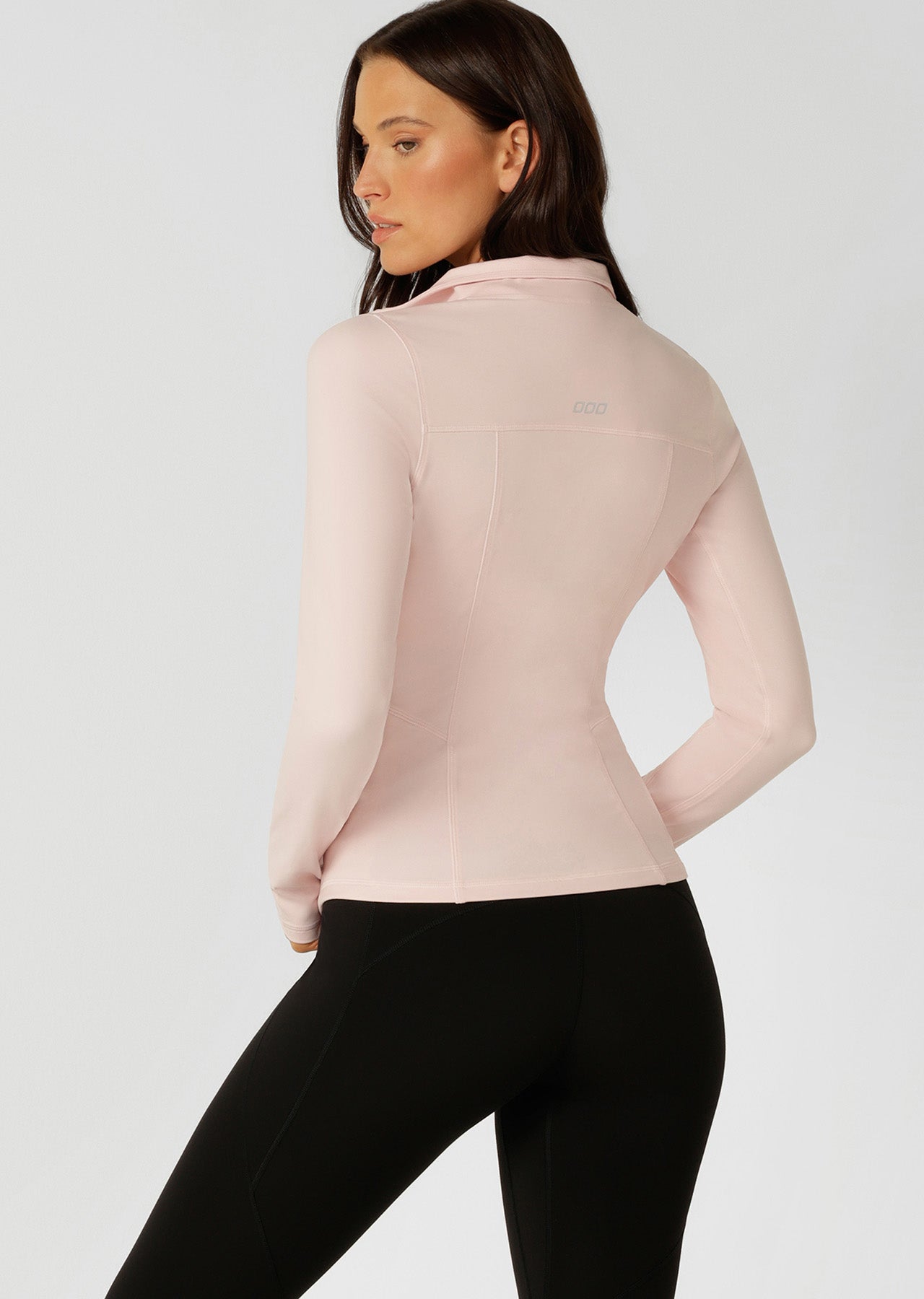Lorna Jane Amy Active Tech Zip Through Jacket - Pale Peony