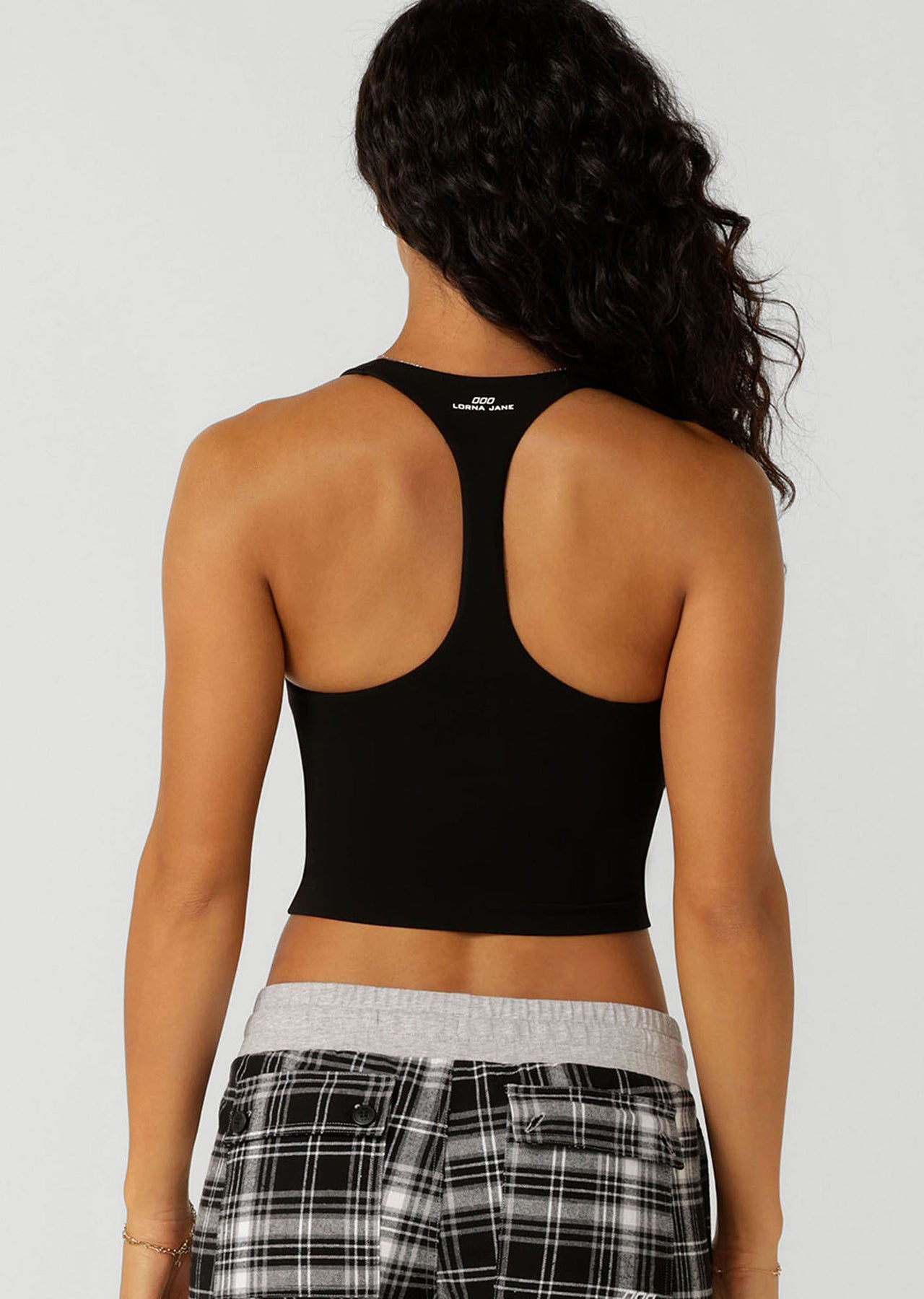 Lorna Jane Liberty Bra Tank Combo - Black