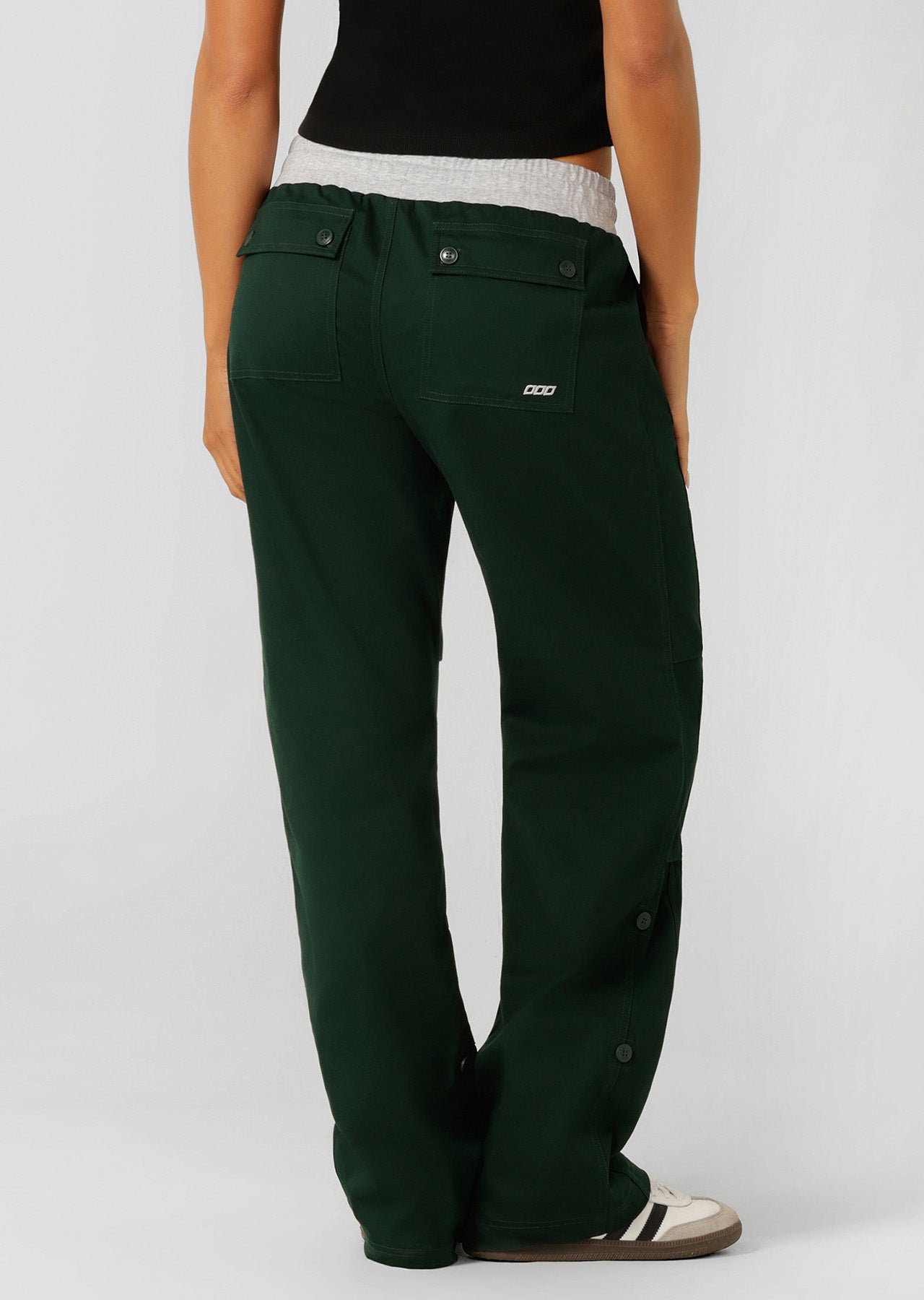 Lorna Jane Flashdance Work Pants - Dark Green