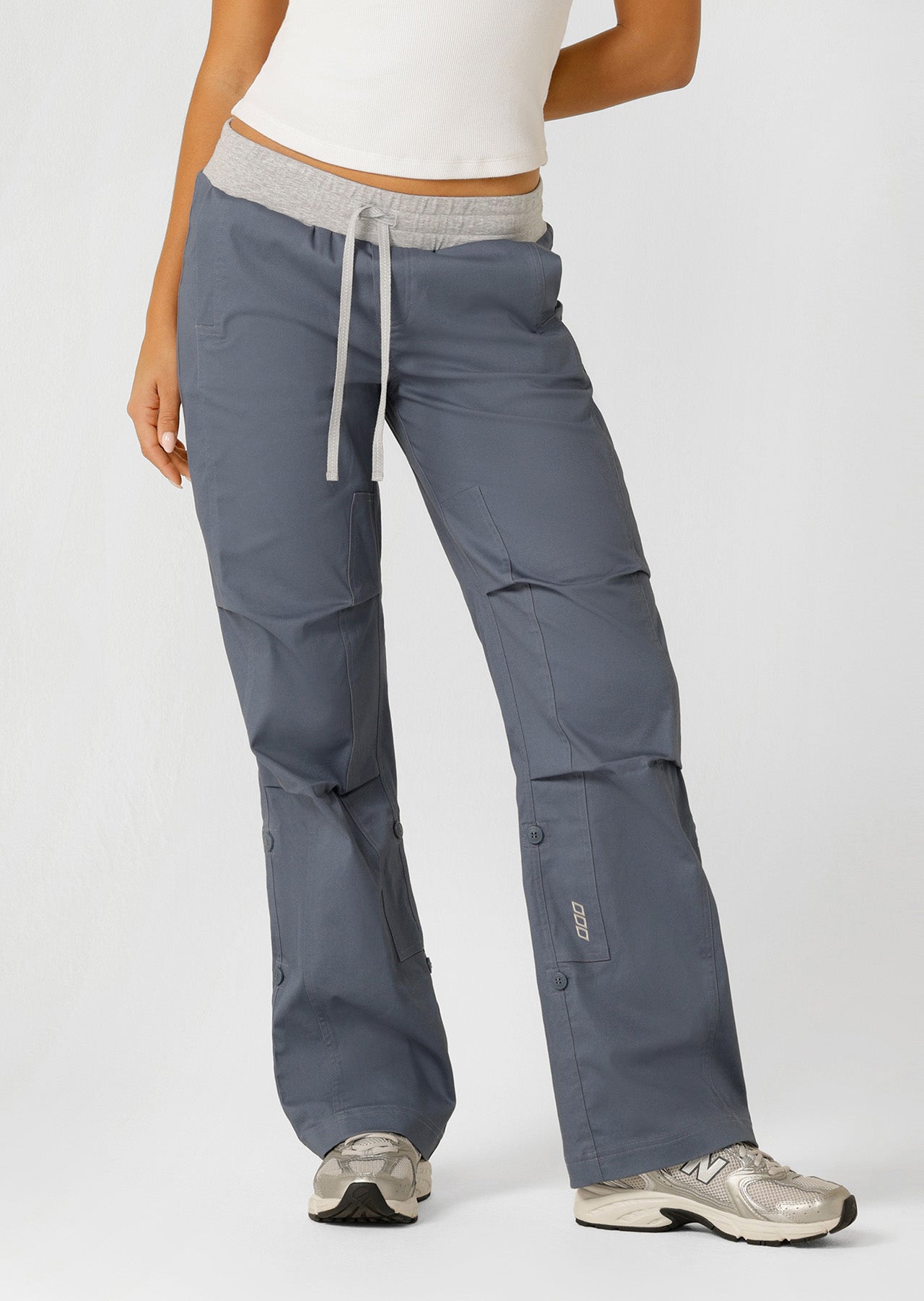 Lorna Jane Flashdance Work Pants - Powder Grey
