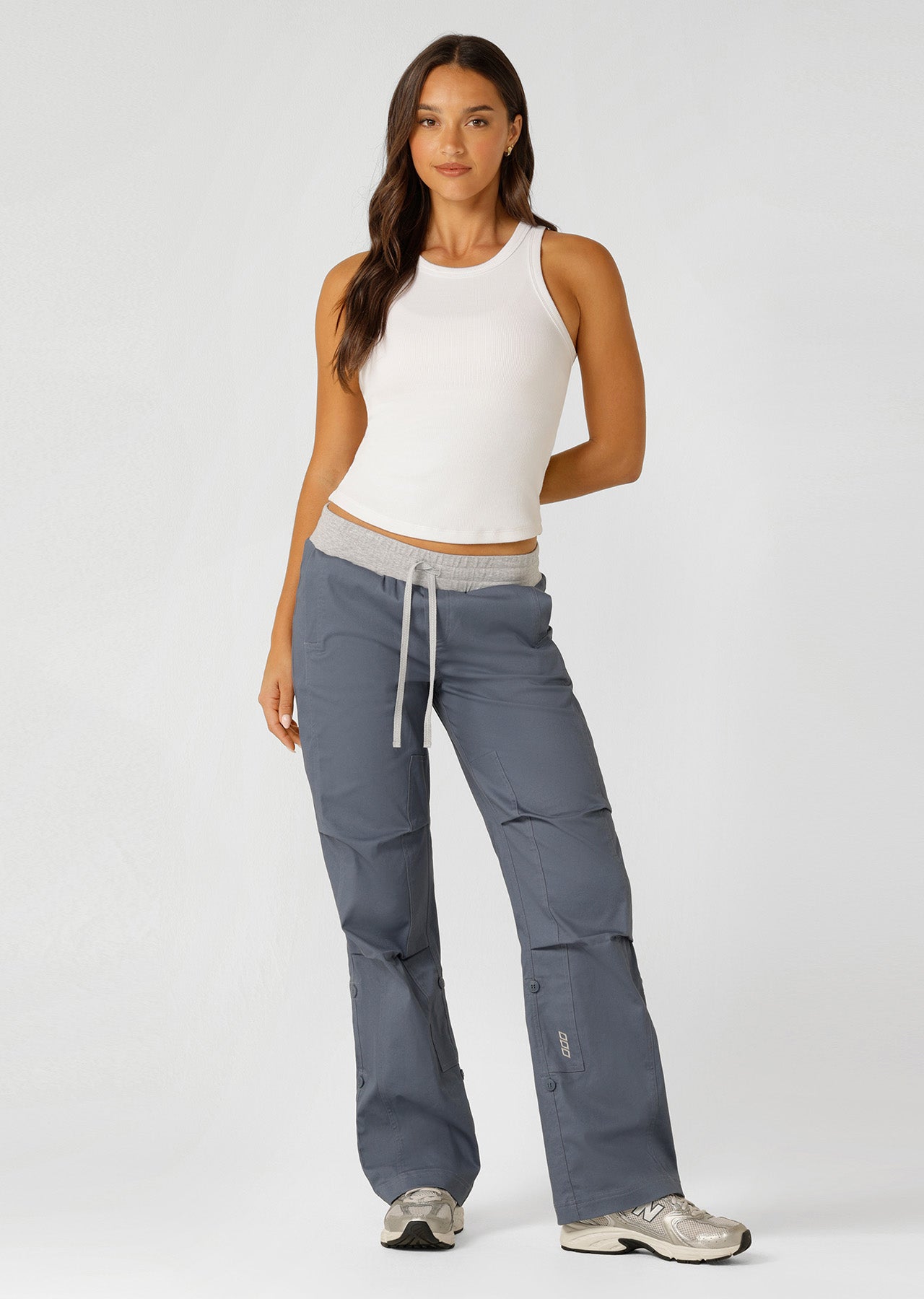 Lorna Jane Flashdance Work Pants - Powder Grey