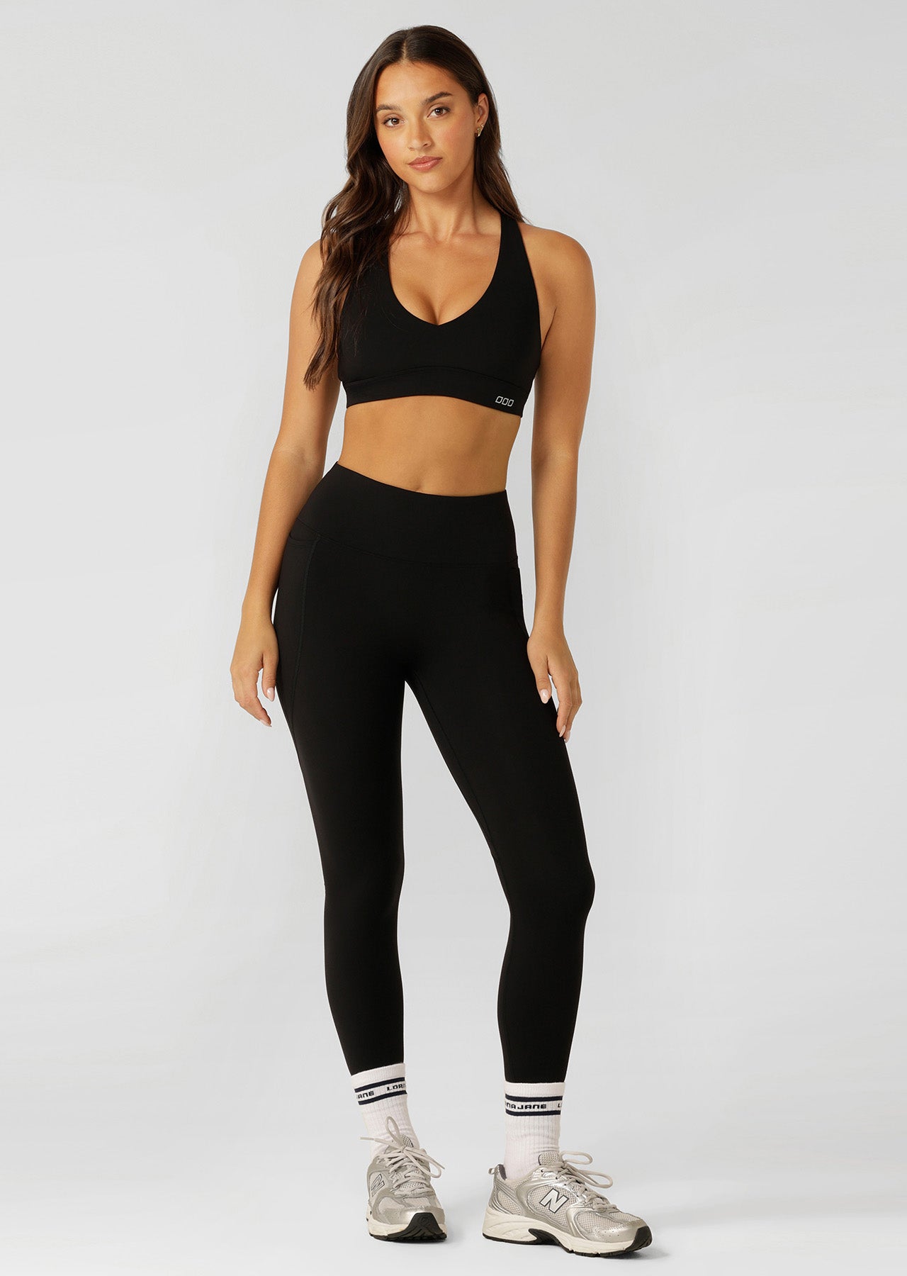 Lorna Jane Lifted Sports Bra - Recycled Black