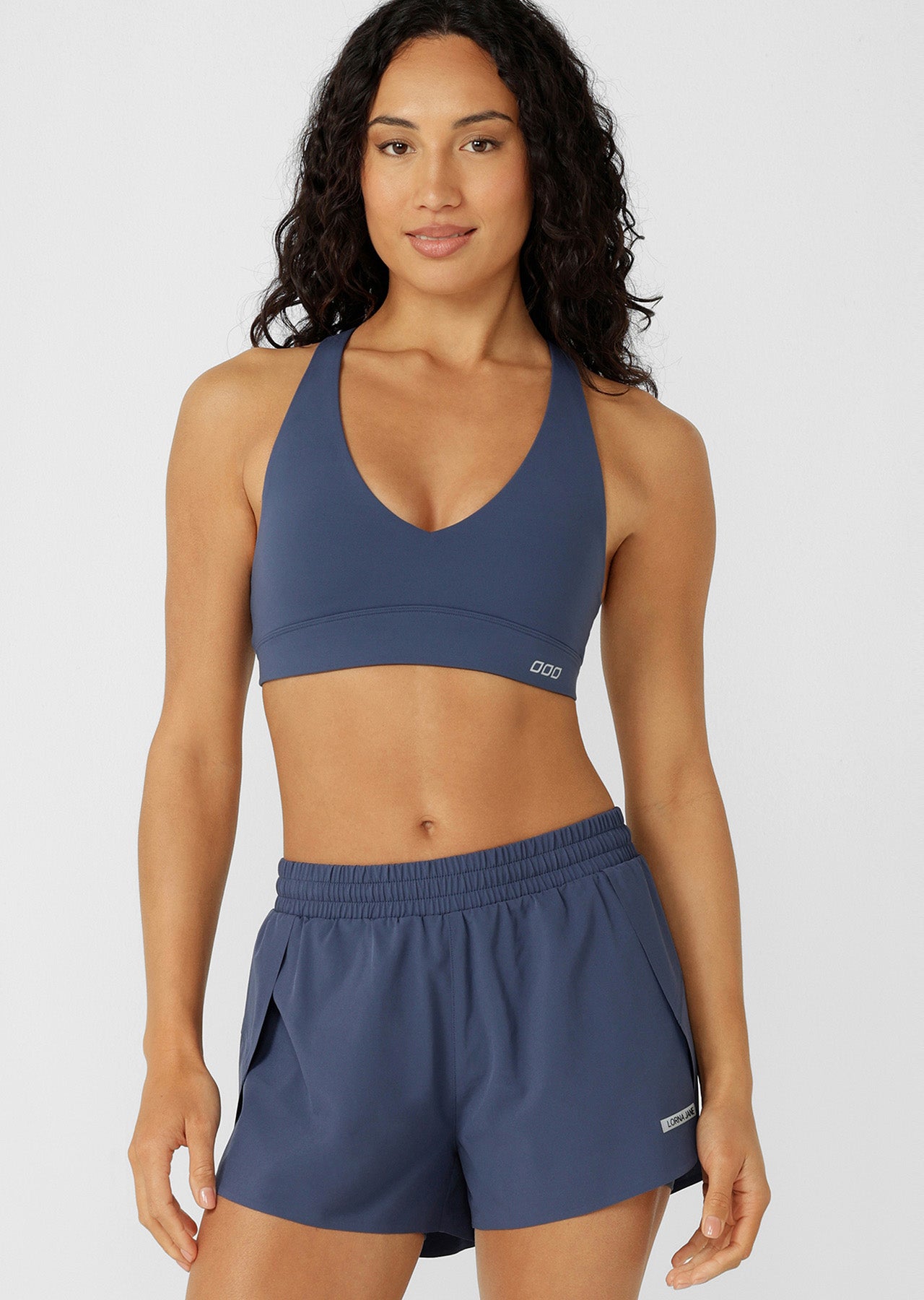 Lorna Jane Lifted Sports Bra - Deep Dive Blue