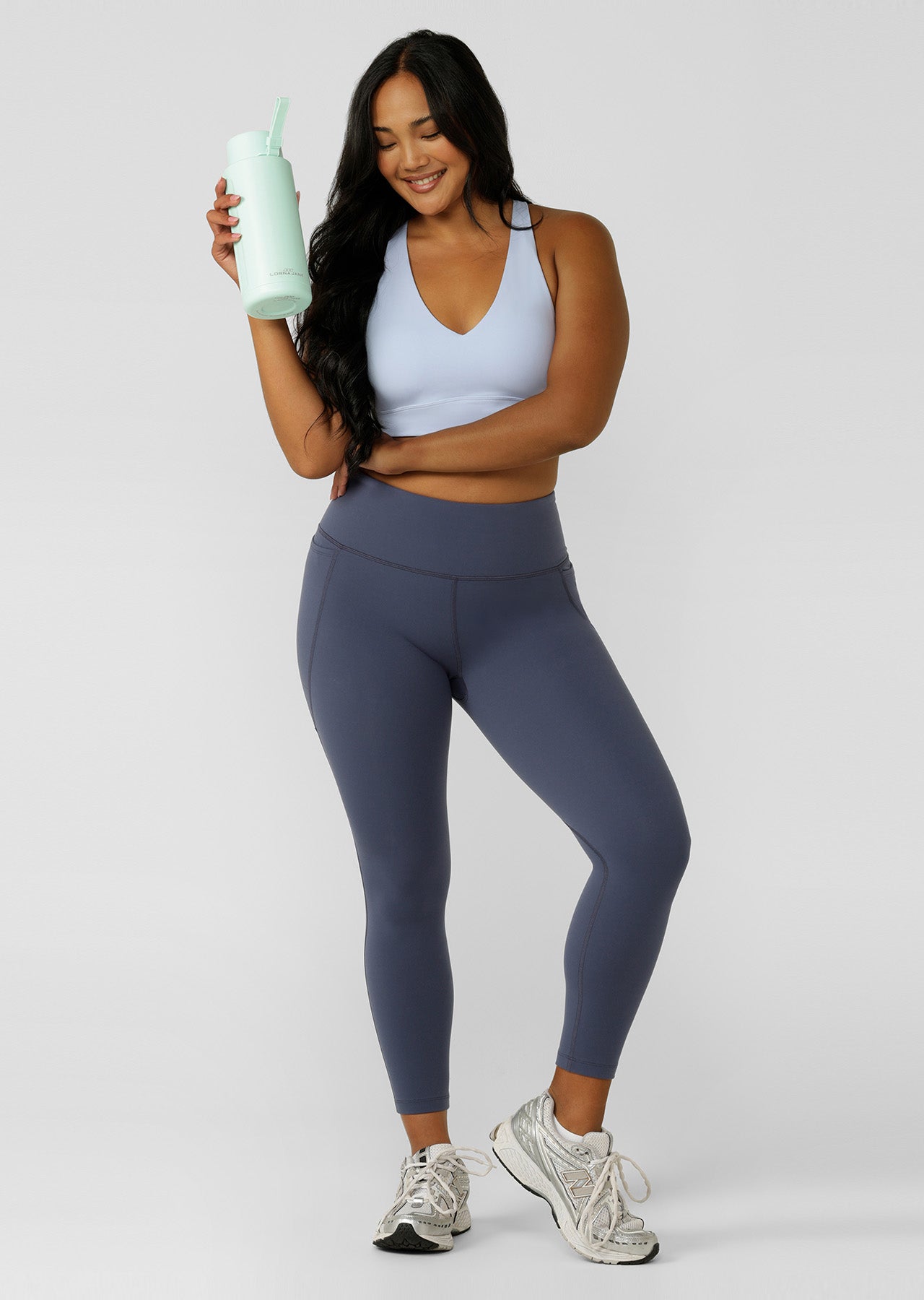 Lorna Jane Lifted Sports Bra - Oxford Blue