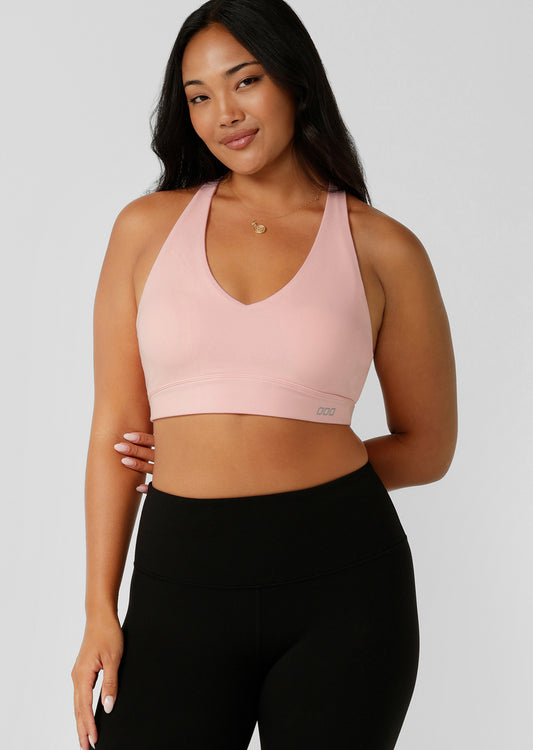 Lorna Jane Lifted Sports Bra - Peony