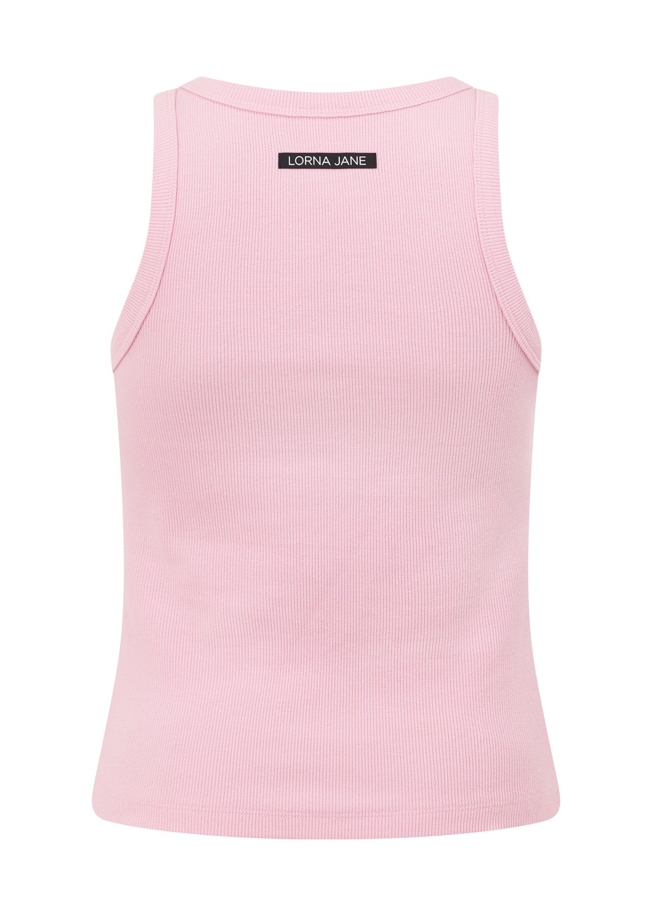 Lorna Jane LJ Basics Rib Tank - Sweet Pink