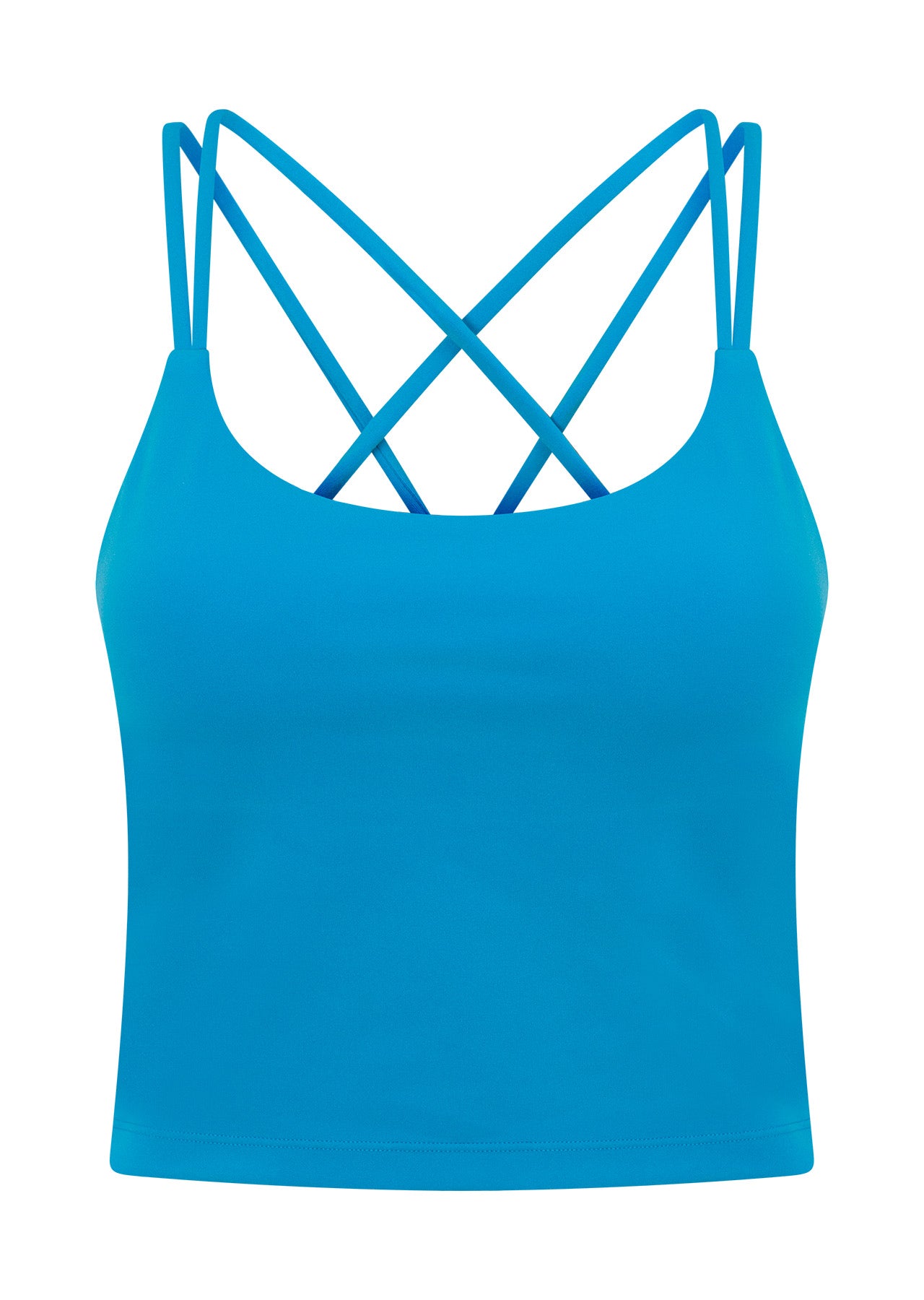 Lorna Jane Lotus Bra Tank Combo - Vista Blue
