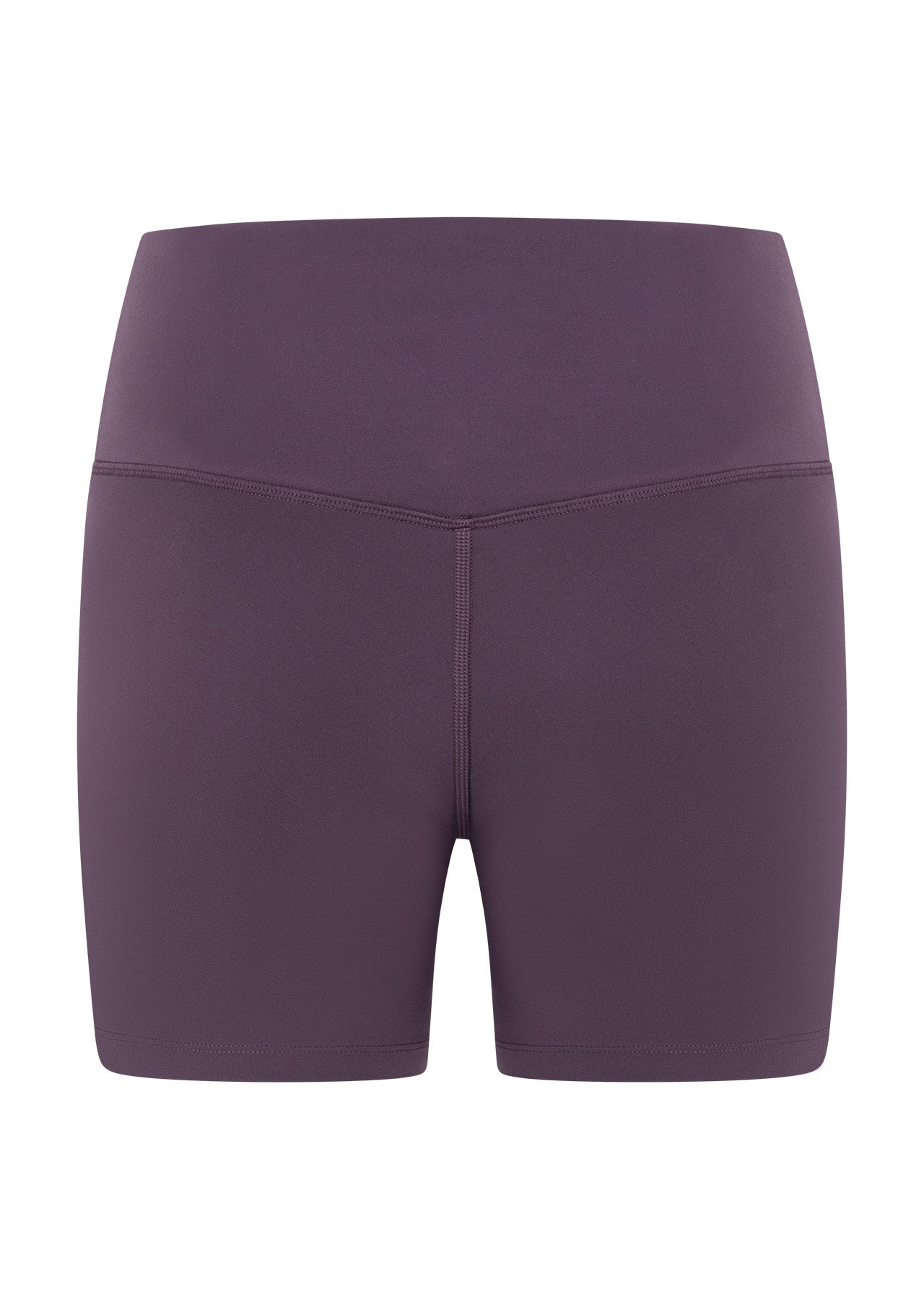 Lorna Jane Lotus No Chafe Phone Pocket 14cm Bike Shorts - Midnight Plum